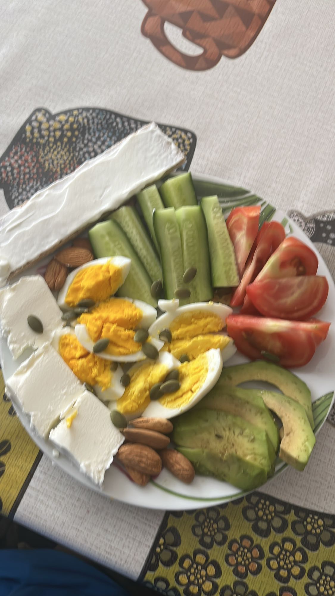 Səhər yeməyi boşqabı