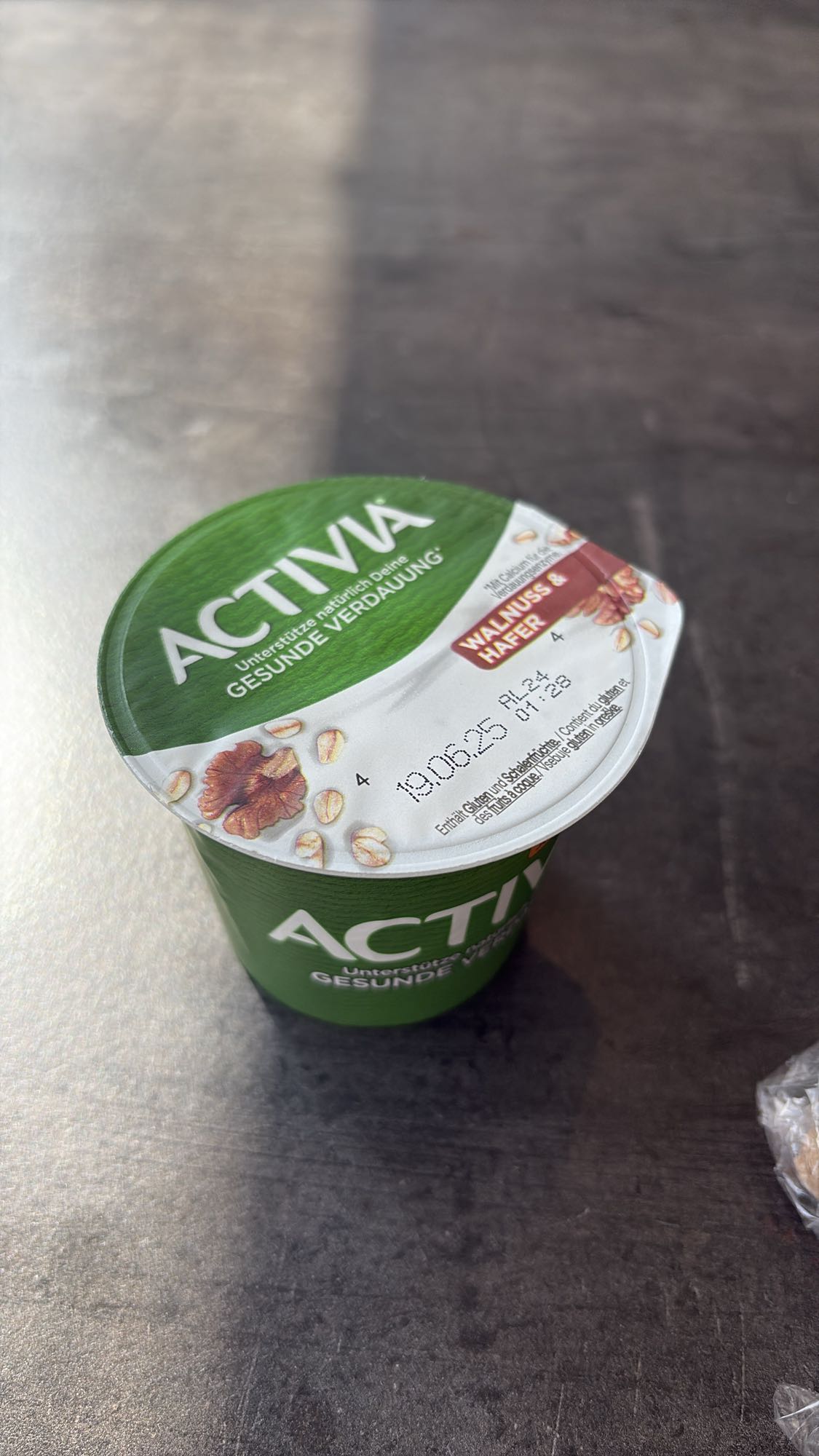 Activia dió és zab joghurt