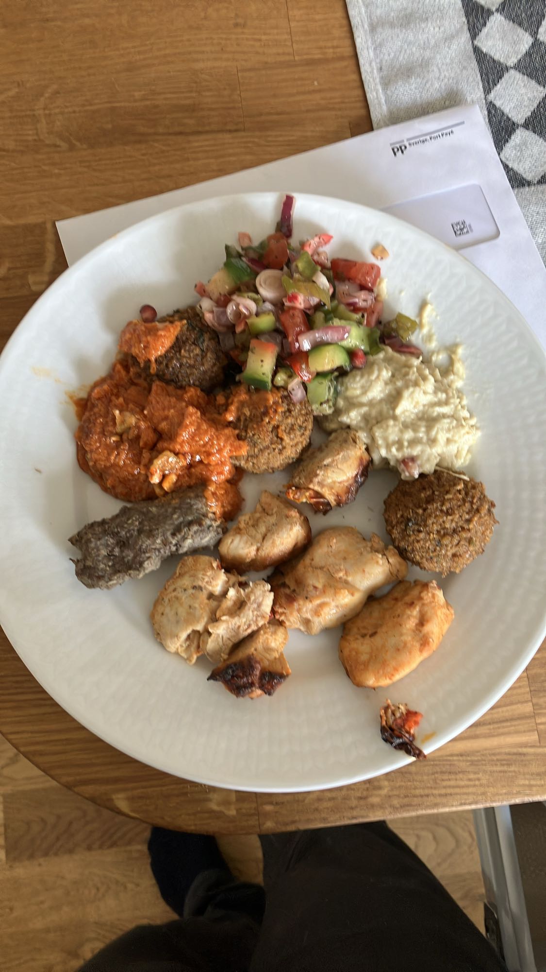 Mellanöstern tallrik