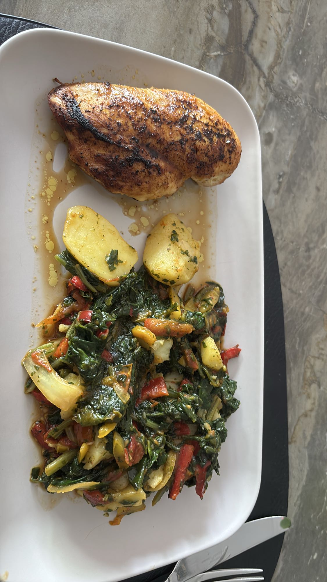 Grilled Chicken & Veggies