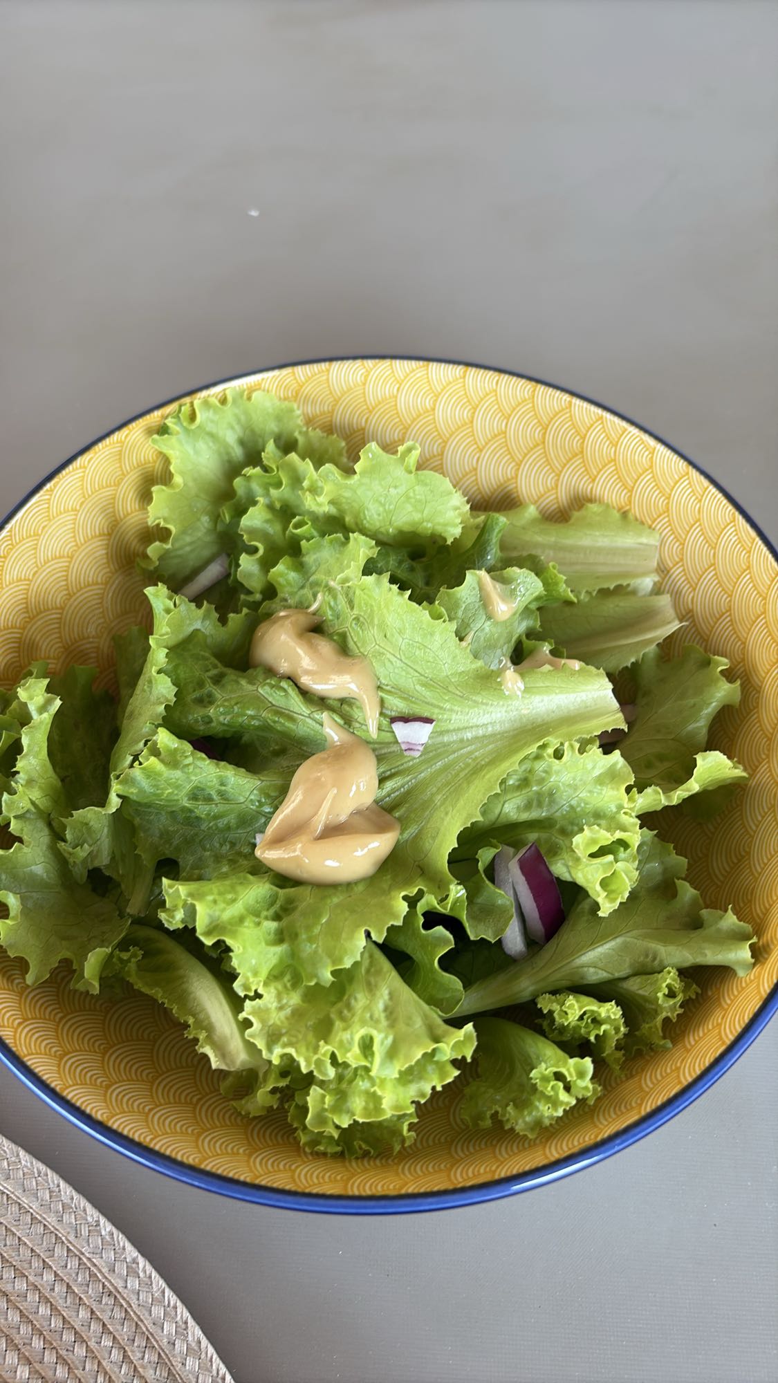 Salade verte légère