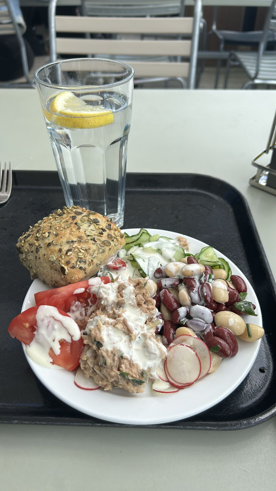 Tuna Bean Salad Plate