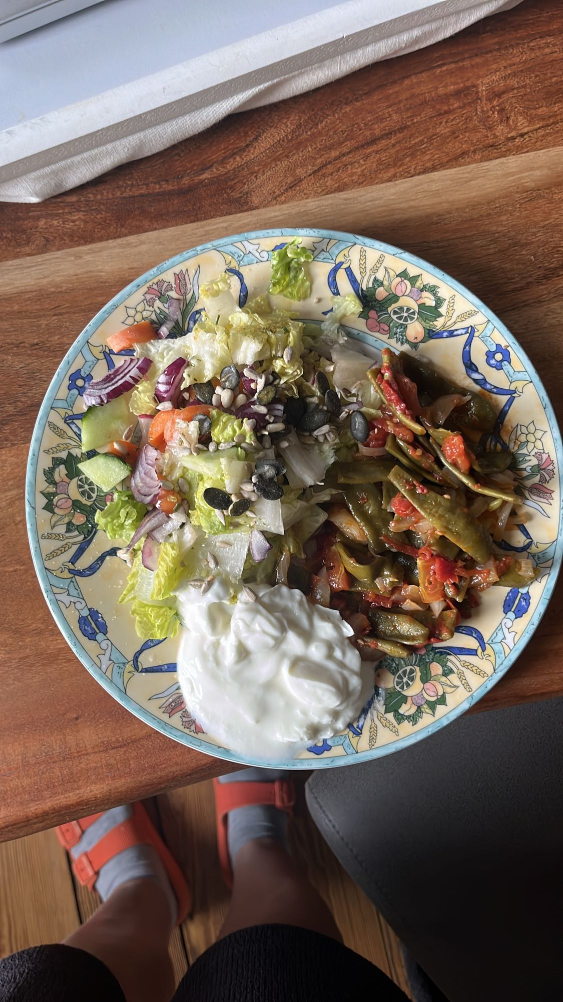 Gemüse-Joghurt-Salat