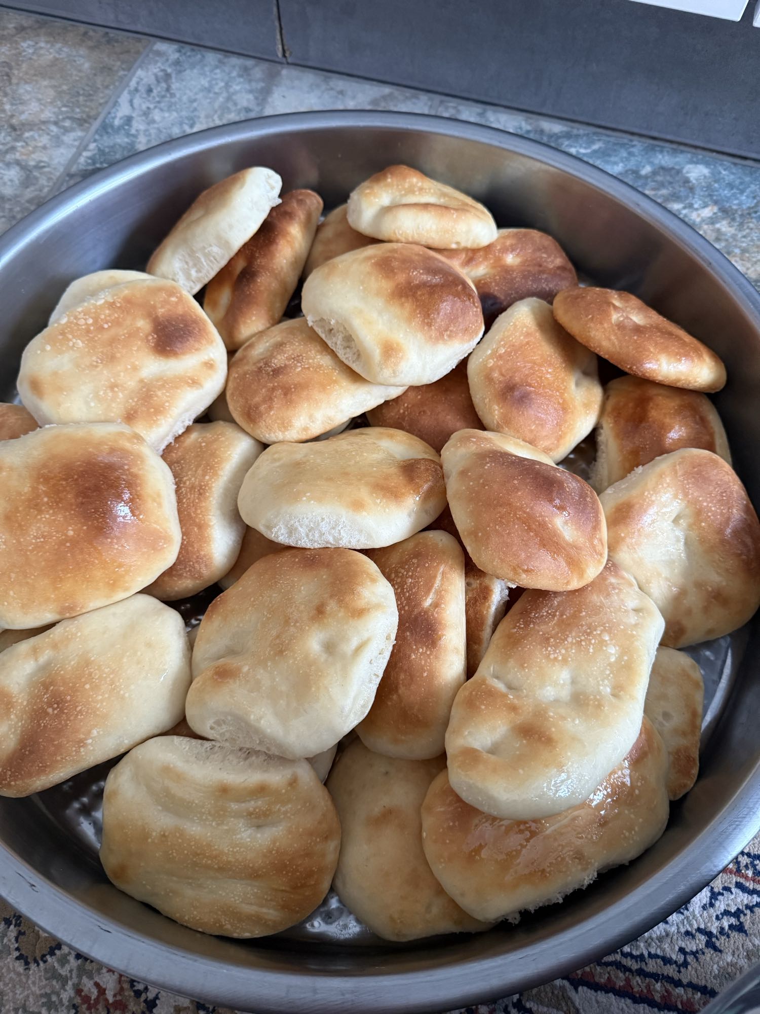 Mini pita broodjes