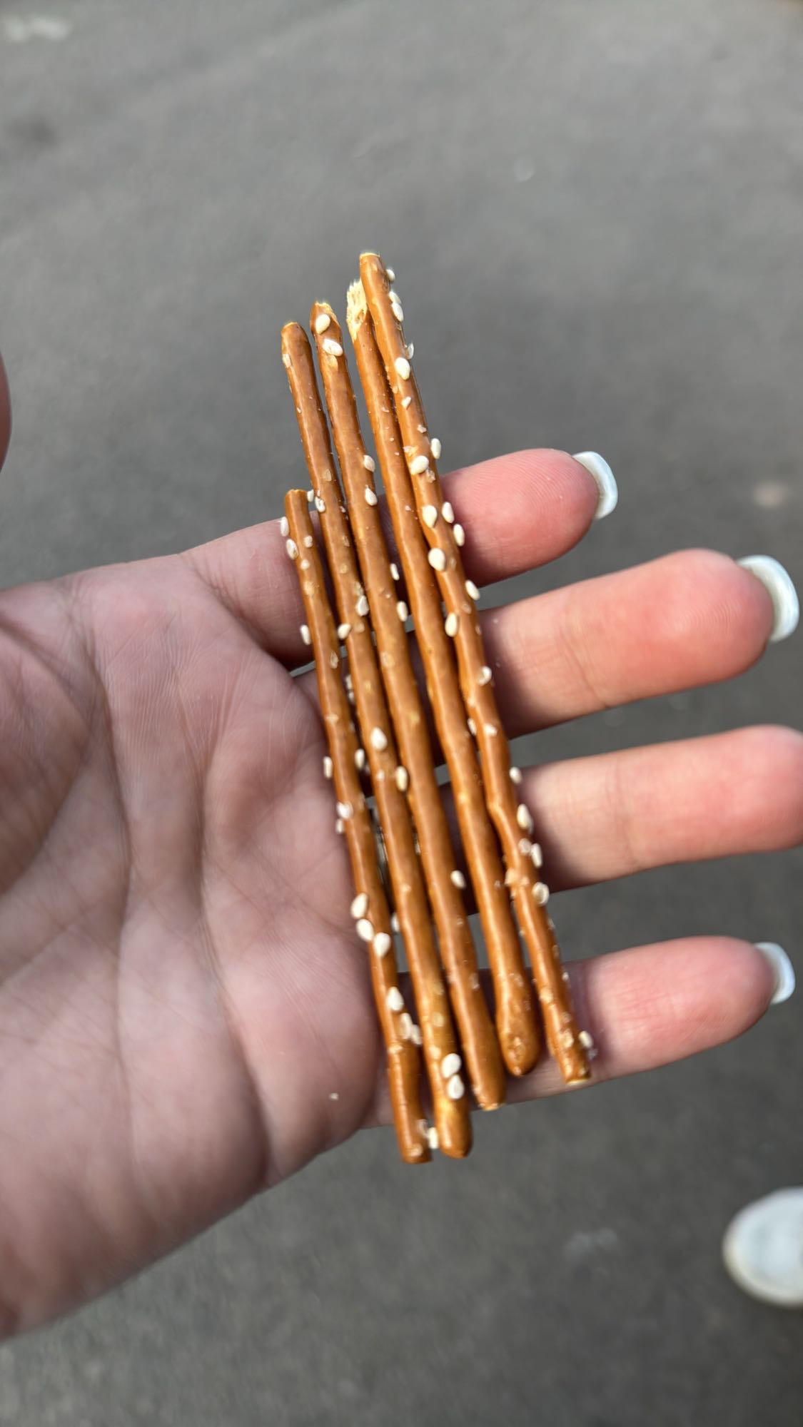 Sticks sărate cu susan