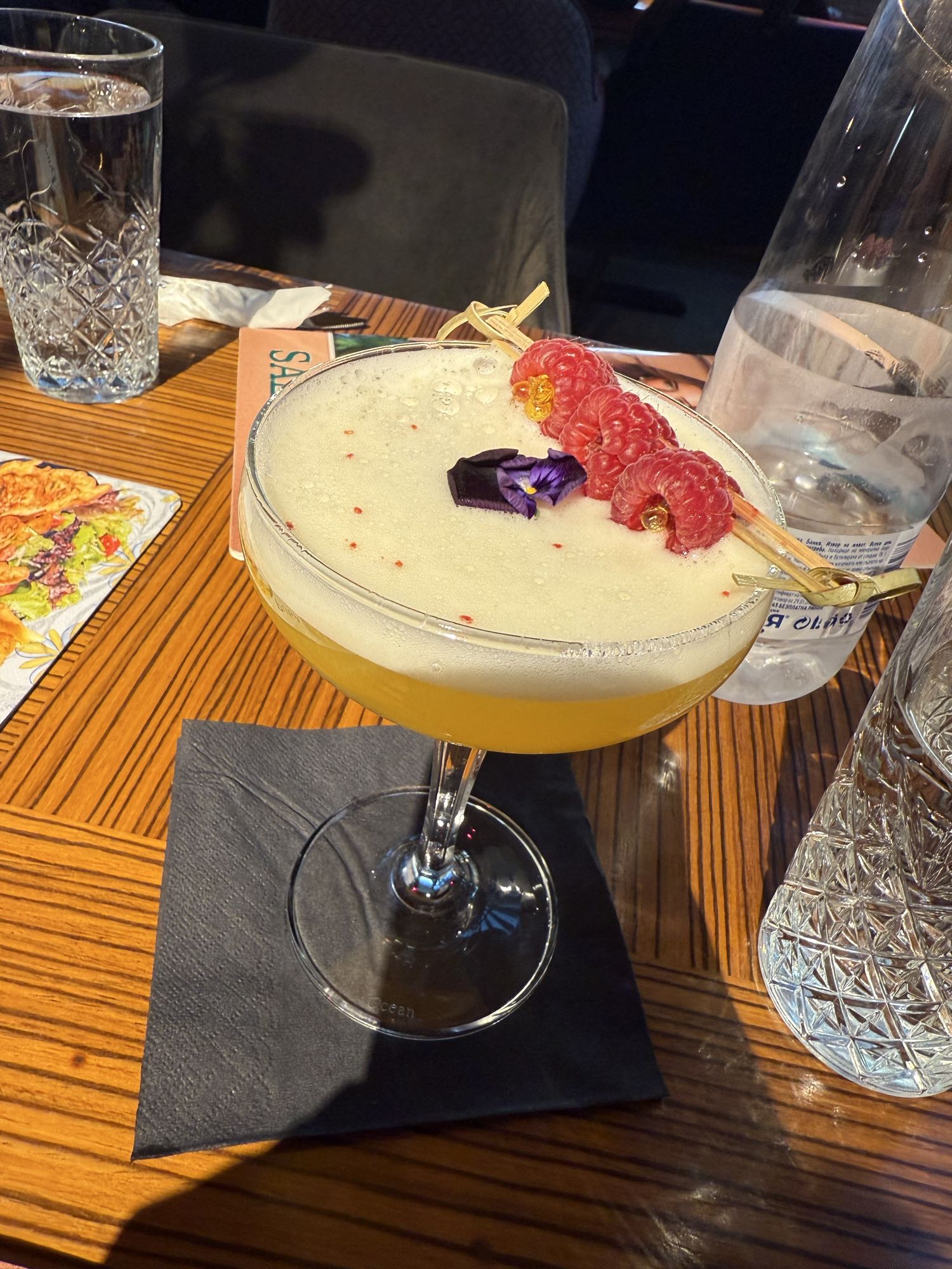 Raspberry Citrus Cocktail