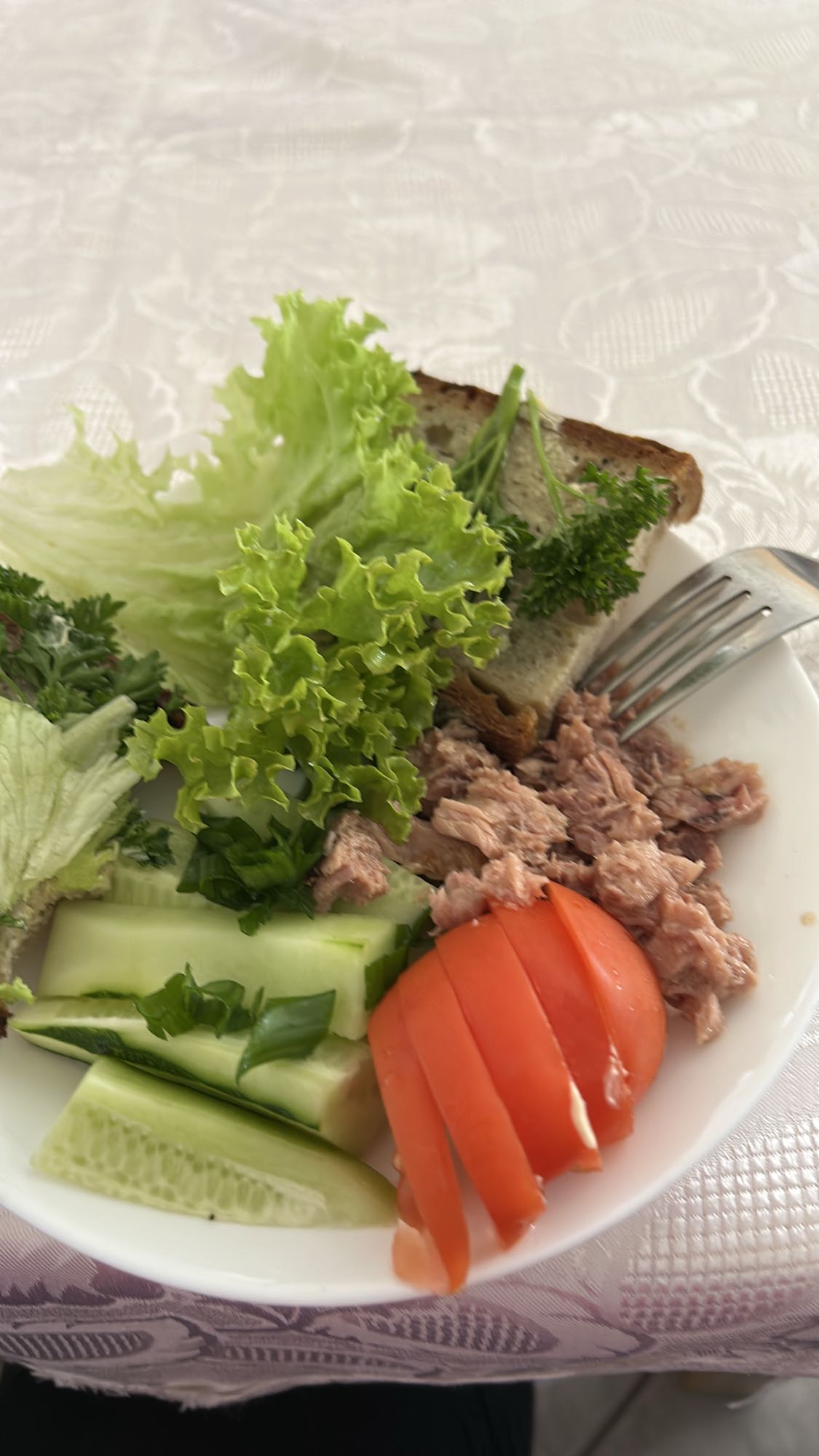 Sałatka z tuńczykiem