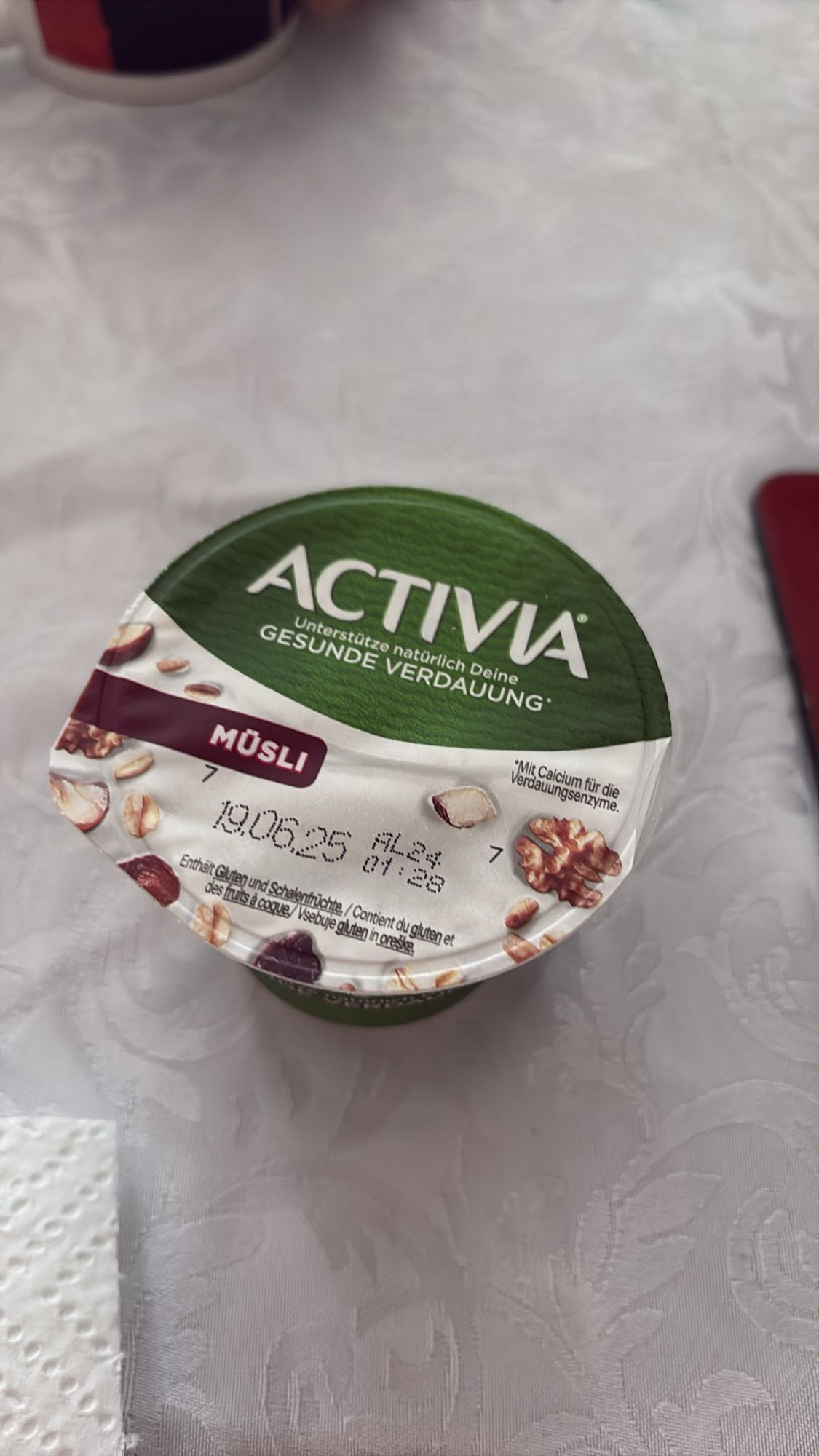 Activia müzlis joghurt