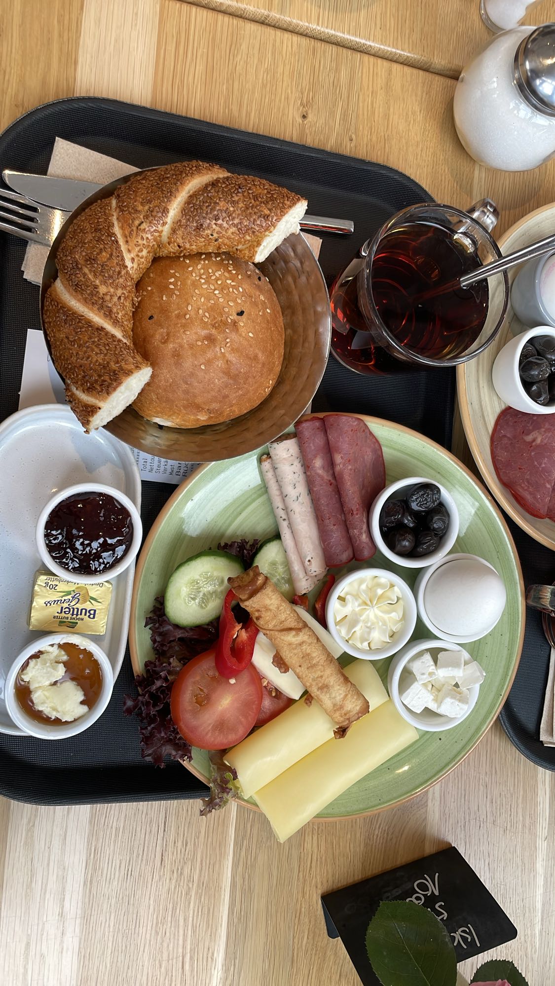 Türk kahvaltı tabağı