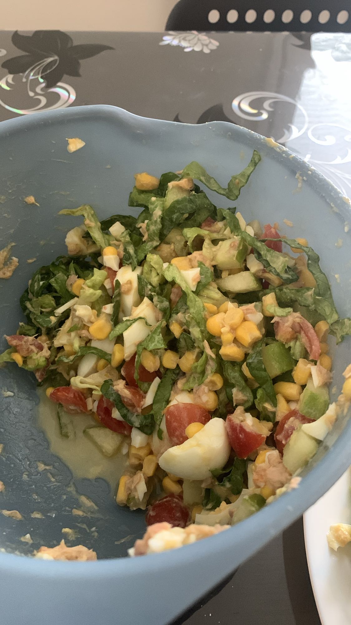 Tonfisksallad med ägg