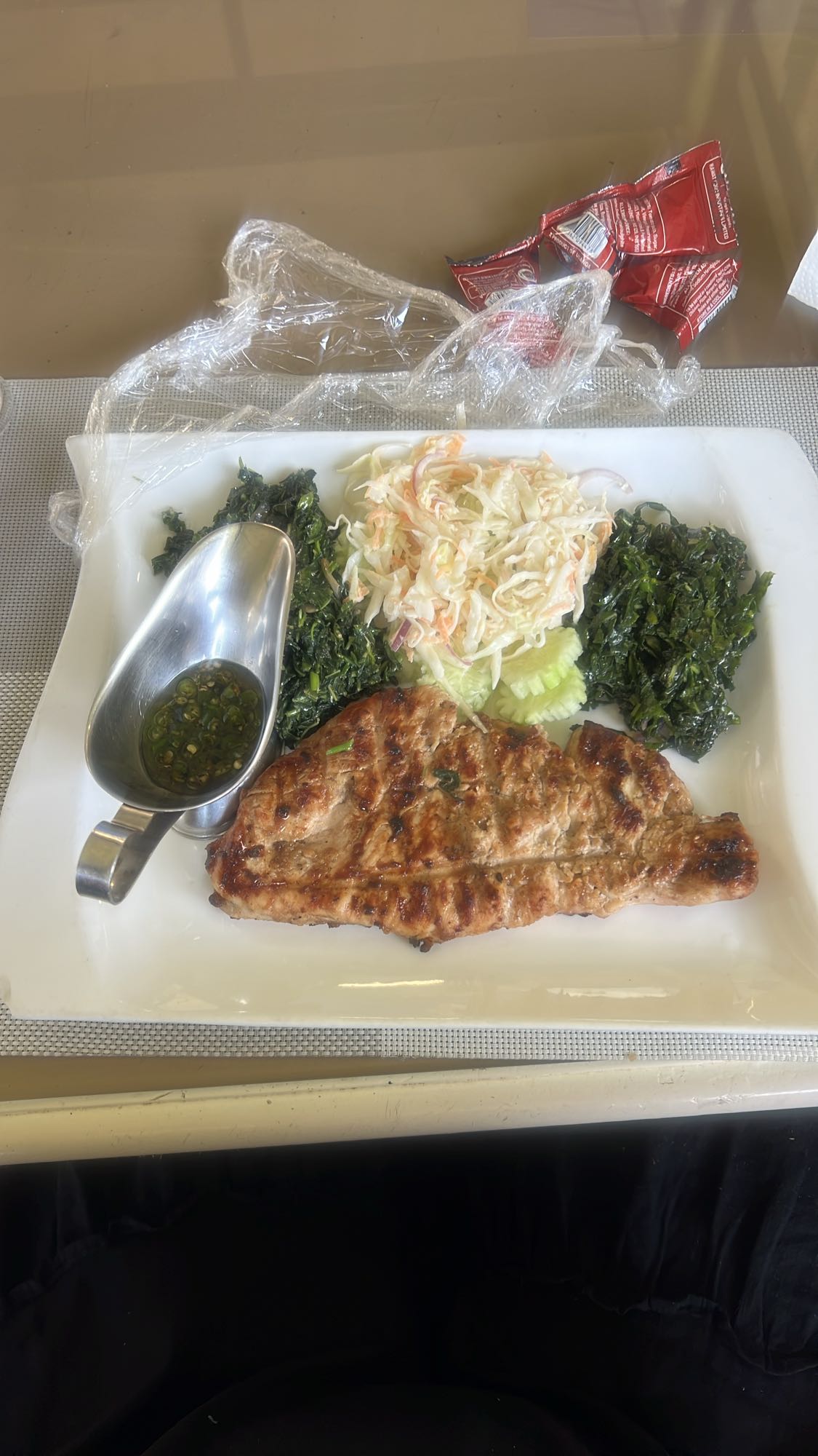 Grilled Chicken Veggie Plate