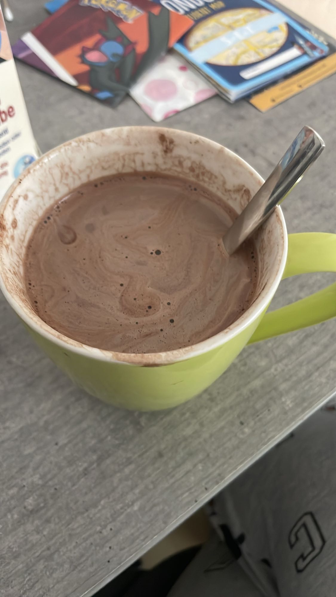 Tasse heiße Schokolade