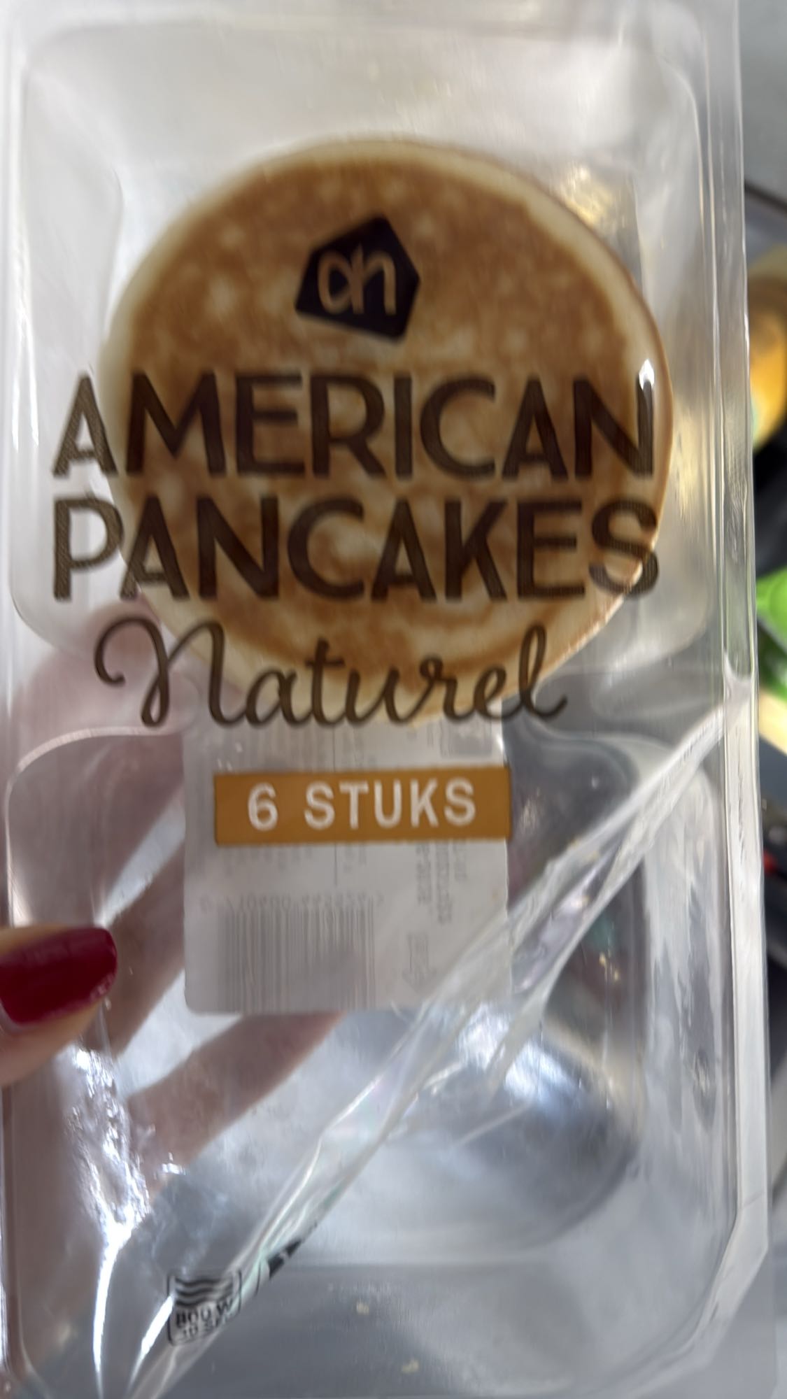 American pancakes naturel
