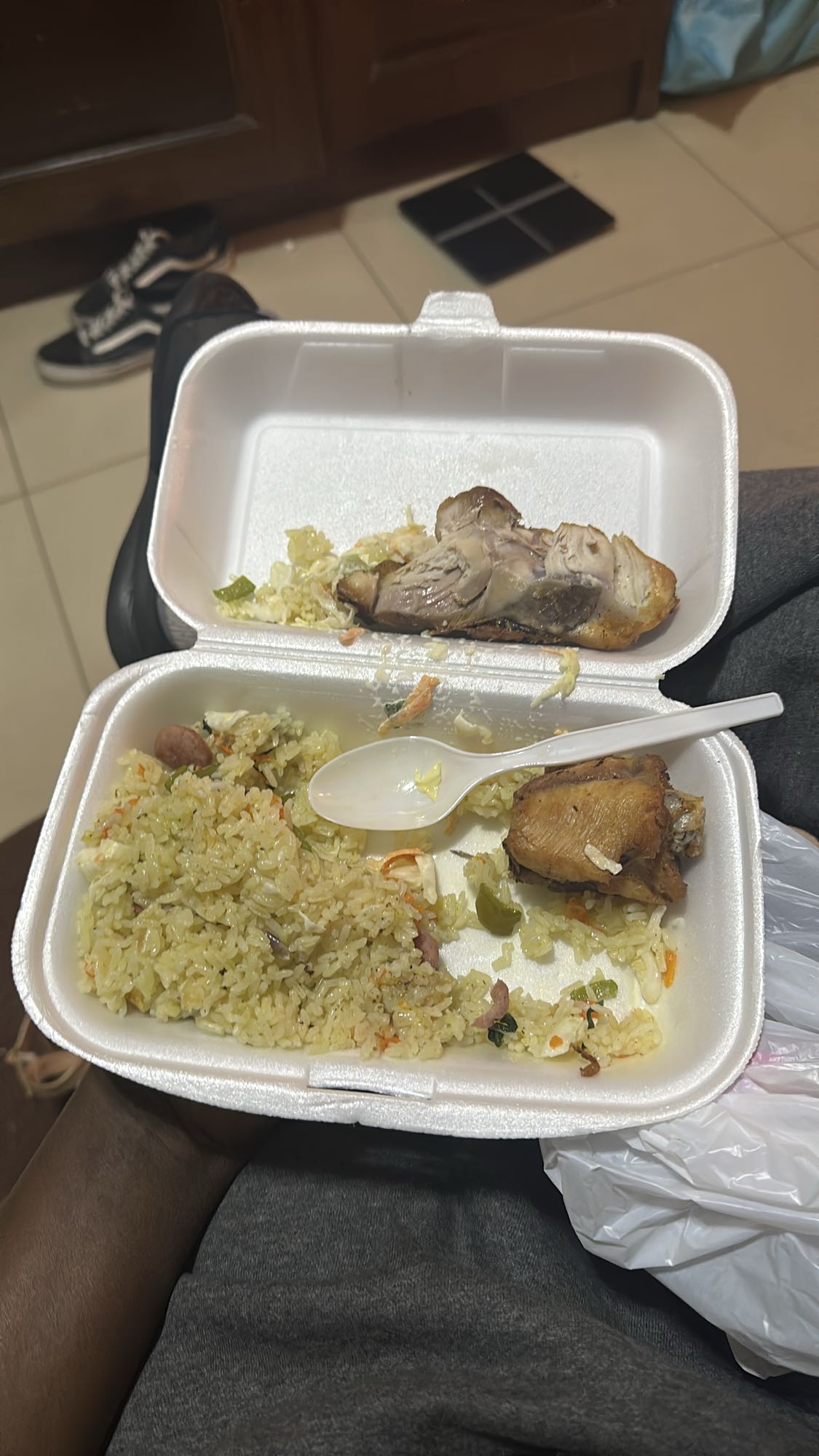 Fried rice with chicken