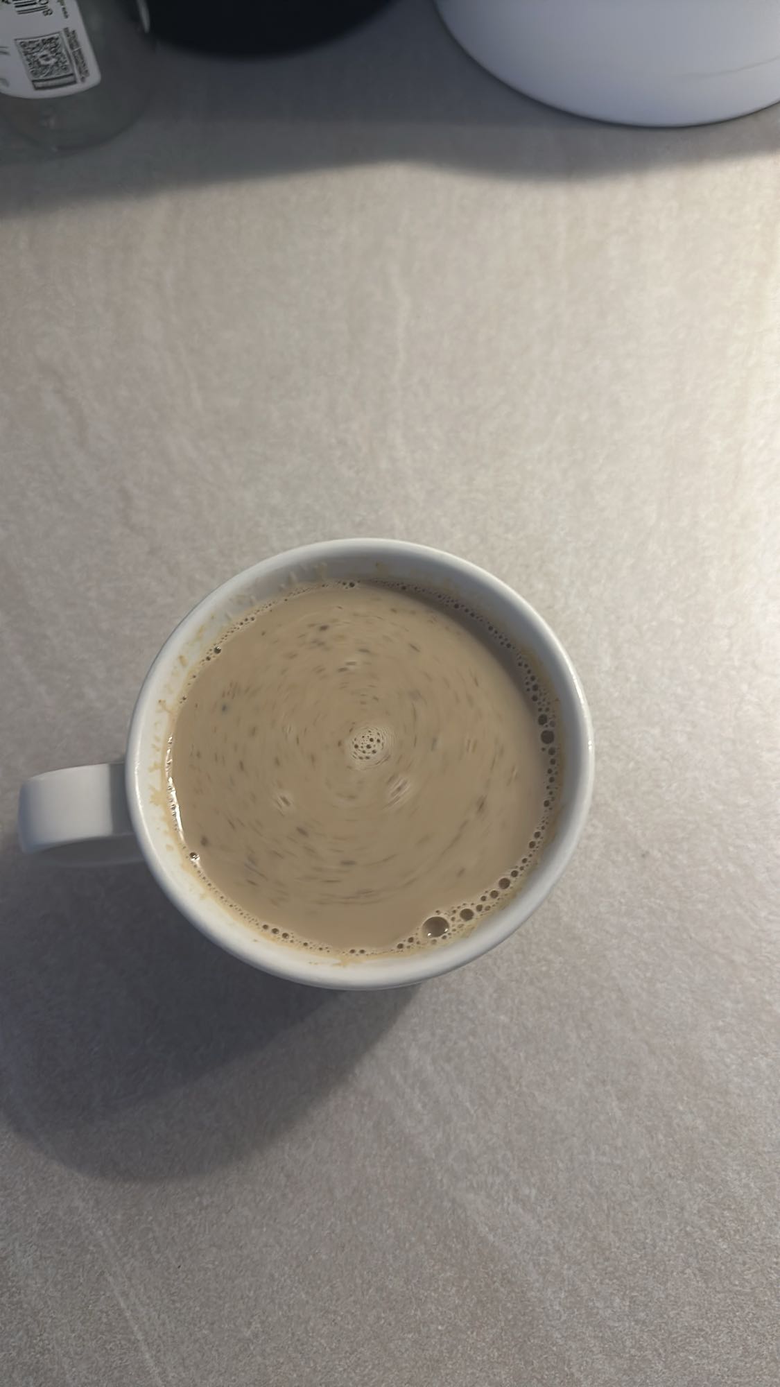 Kahveli sütlü içecek