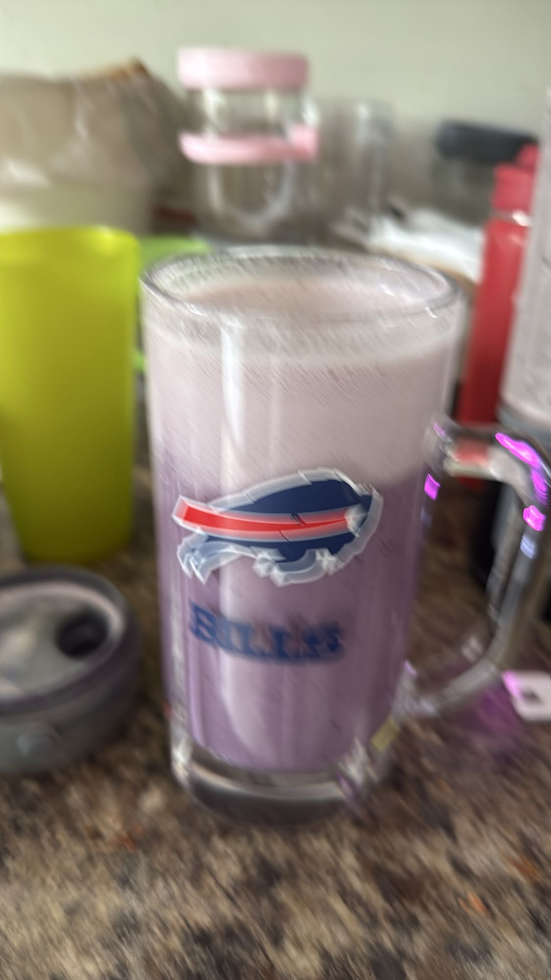 Smoothie aux mûres et protéines