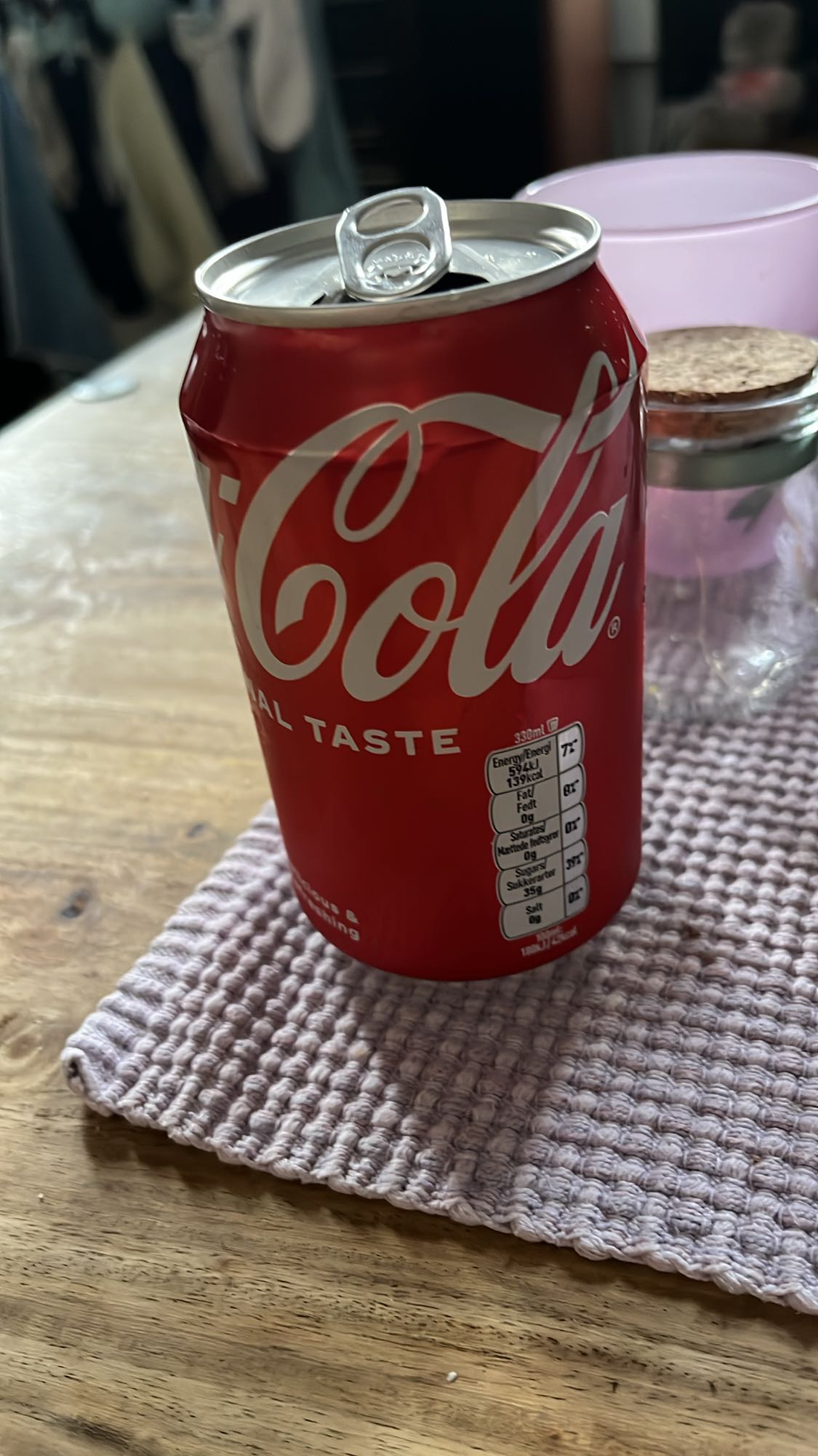 Boks med Coca-Cola