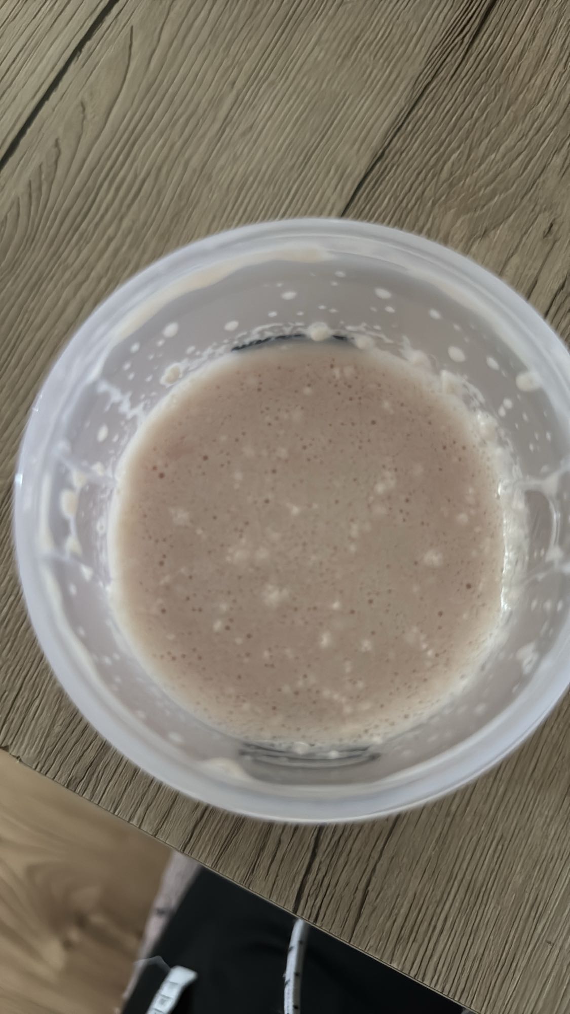 Proteinshake Erdbeere