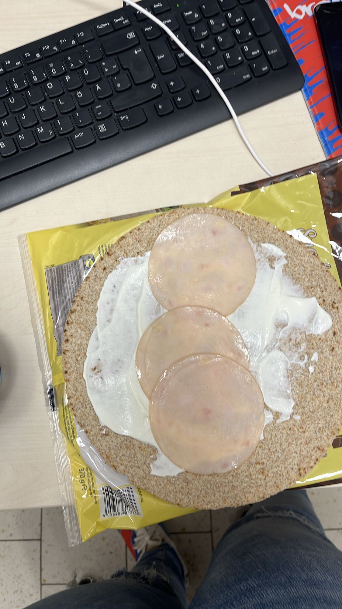 Piletina wrap s krem sirom