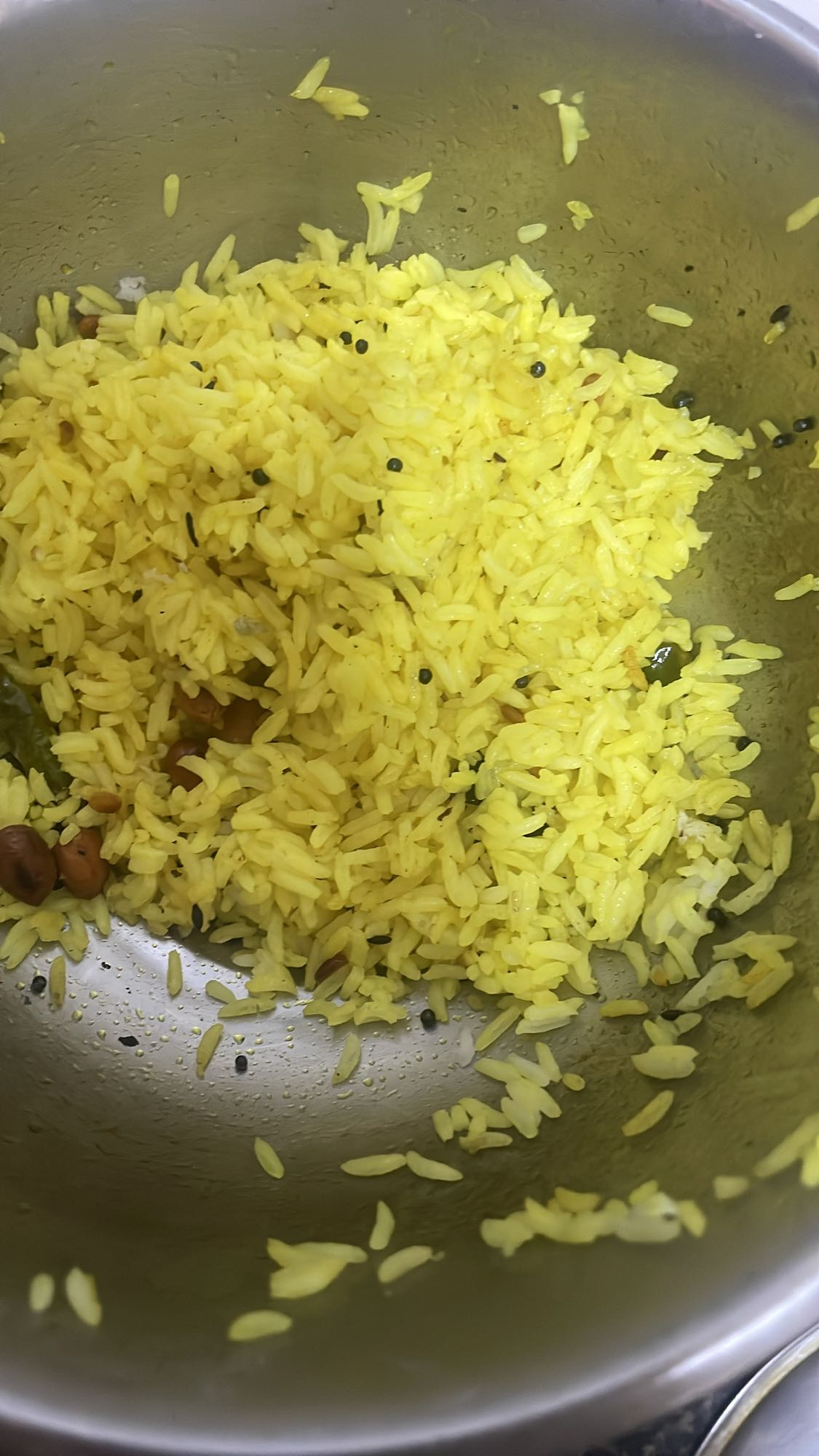 Lemon turmeric rice