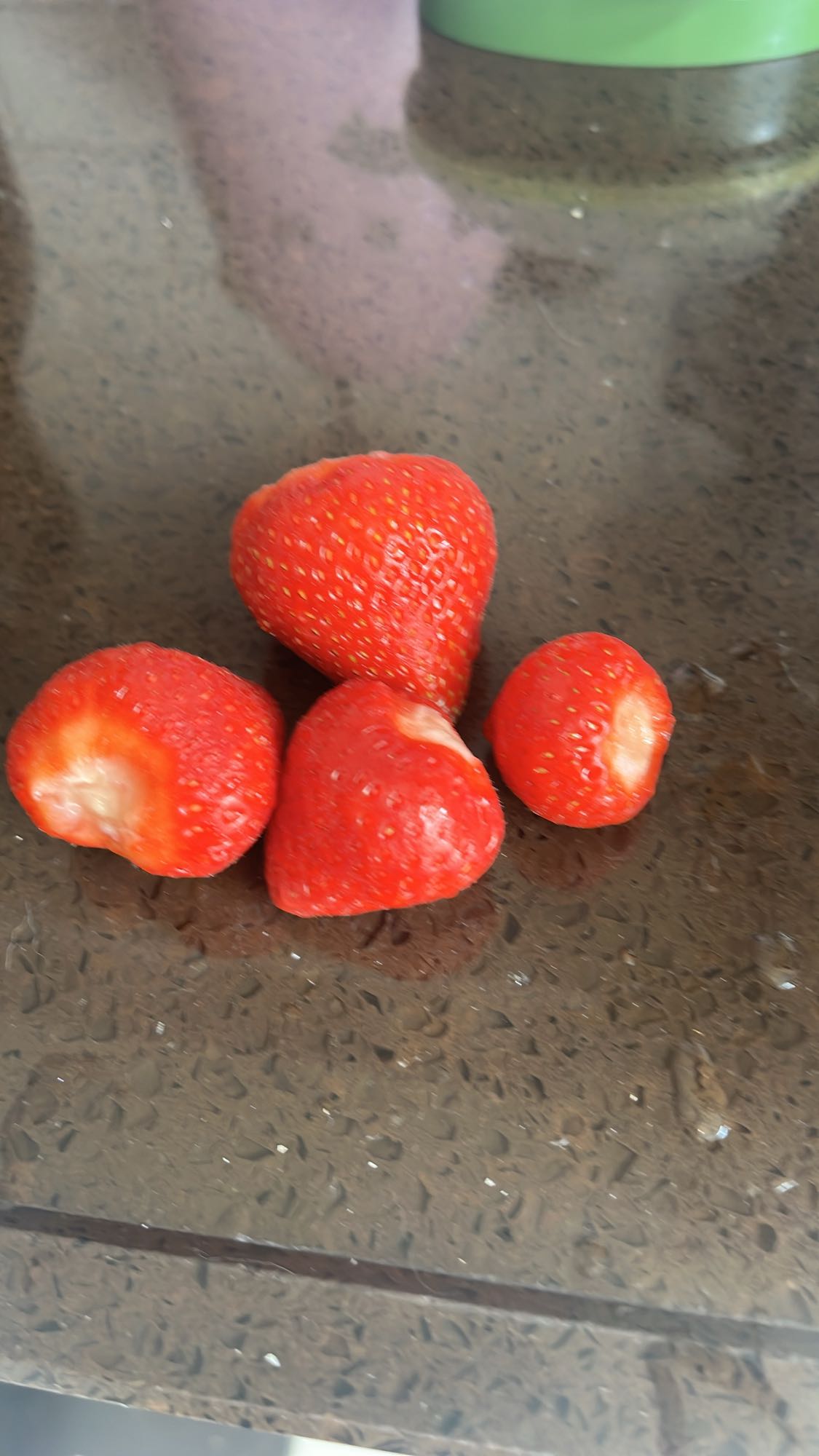 Aardbeien snack