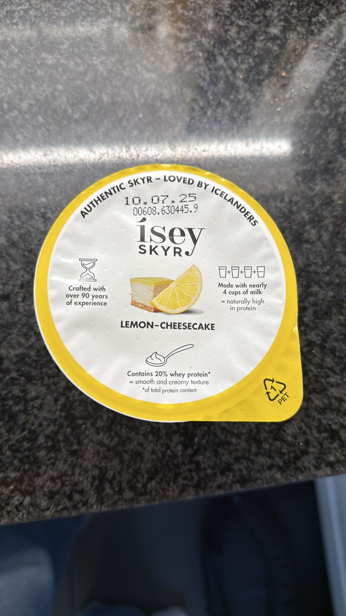 citroen cheesecake skyr