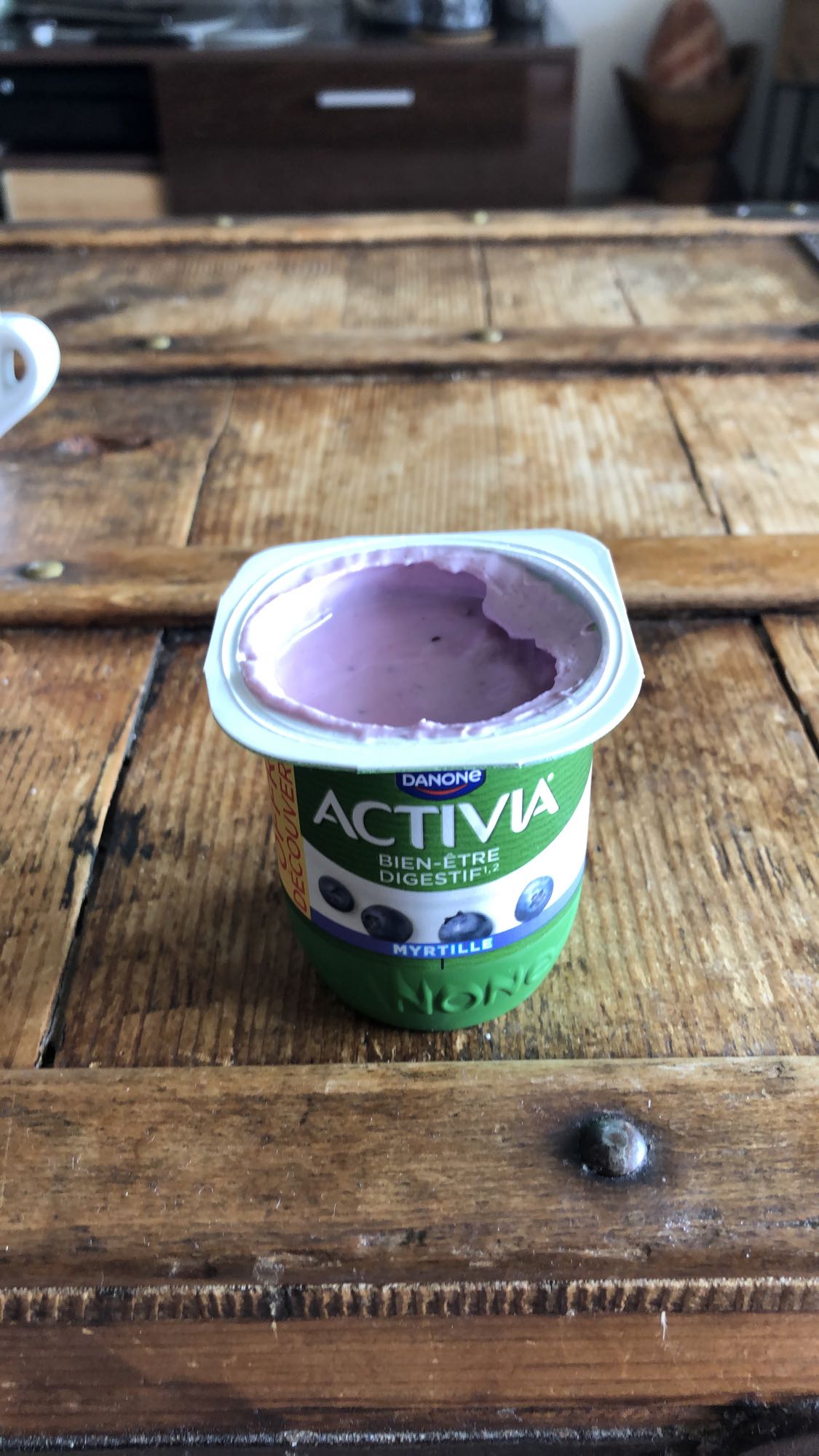 Yaourt myrtille Activia