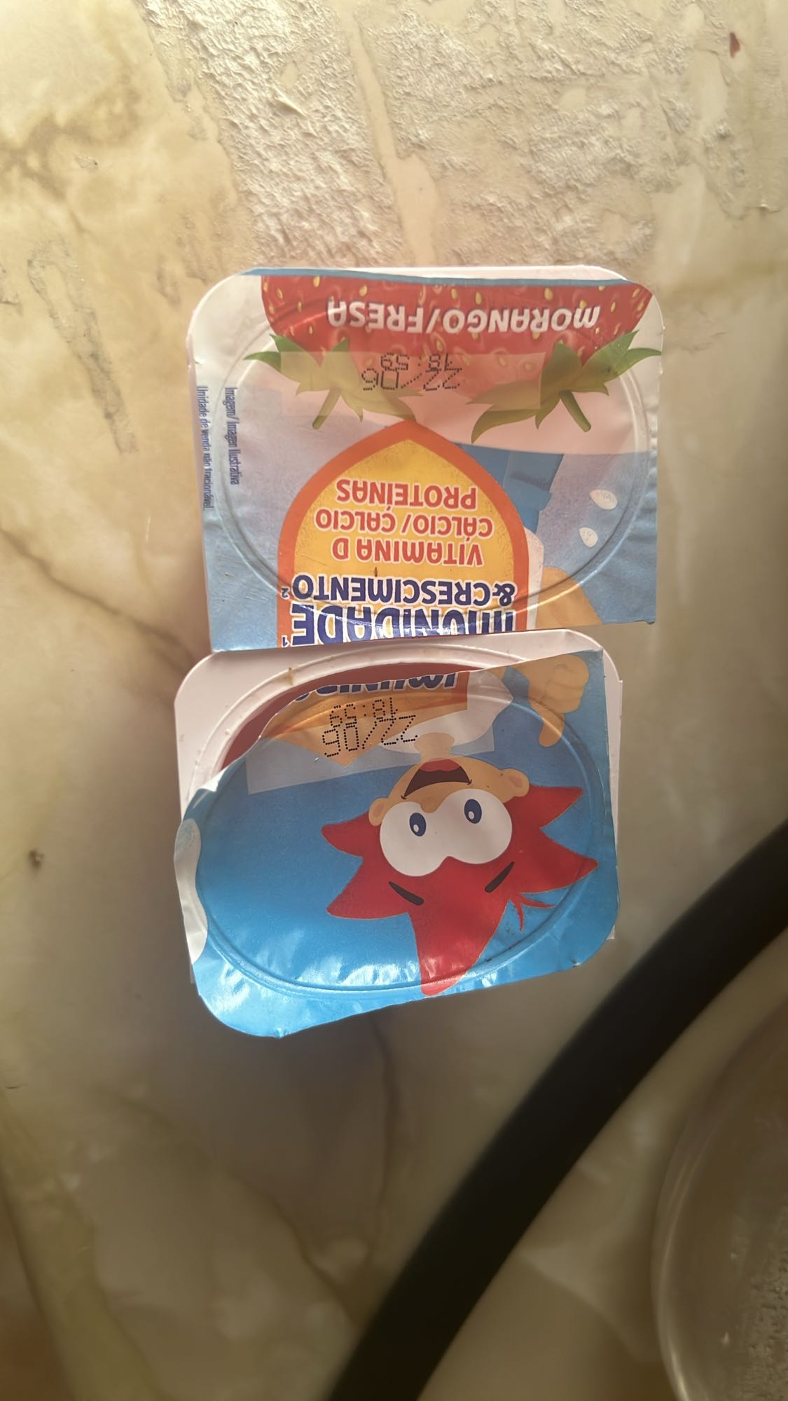 yogur fresa infantil