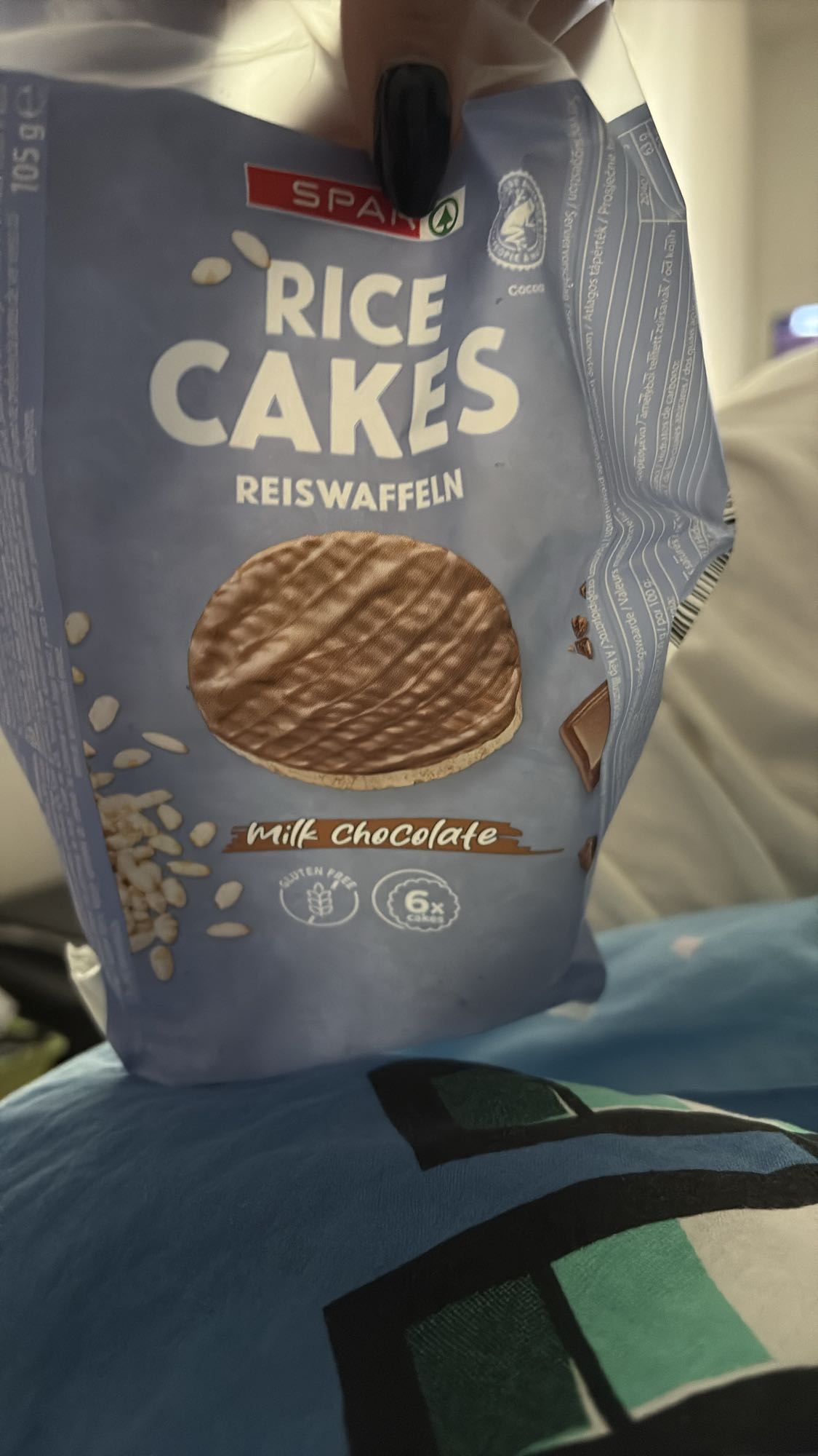 Reiswaffeln Milchschokolade