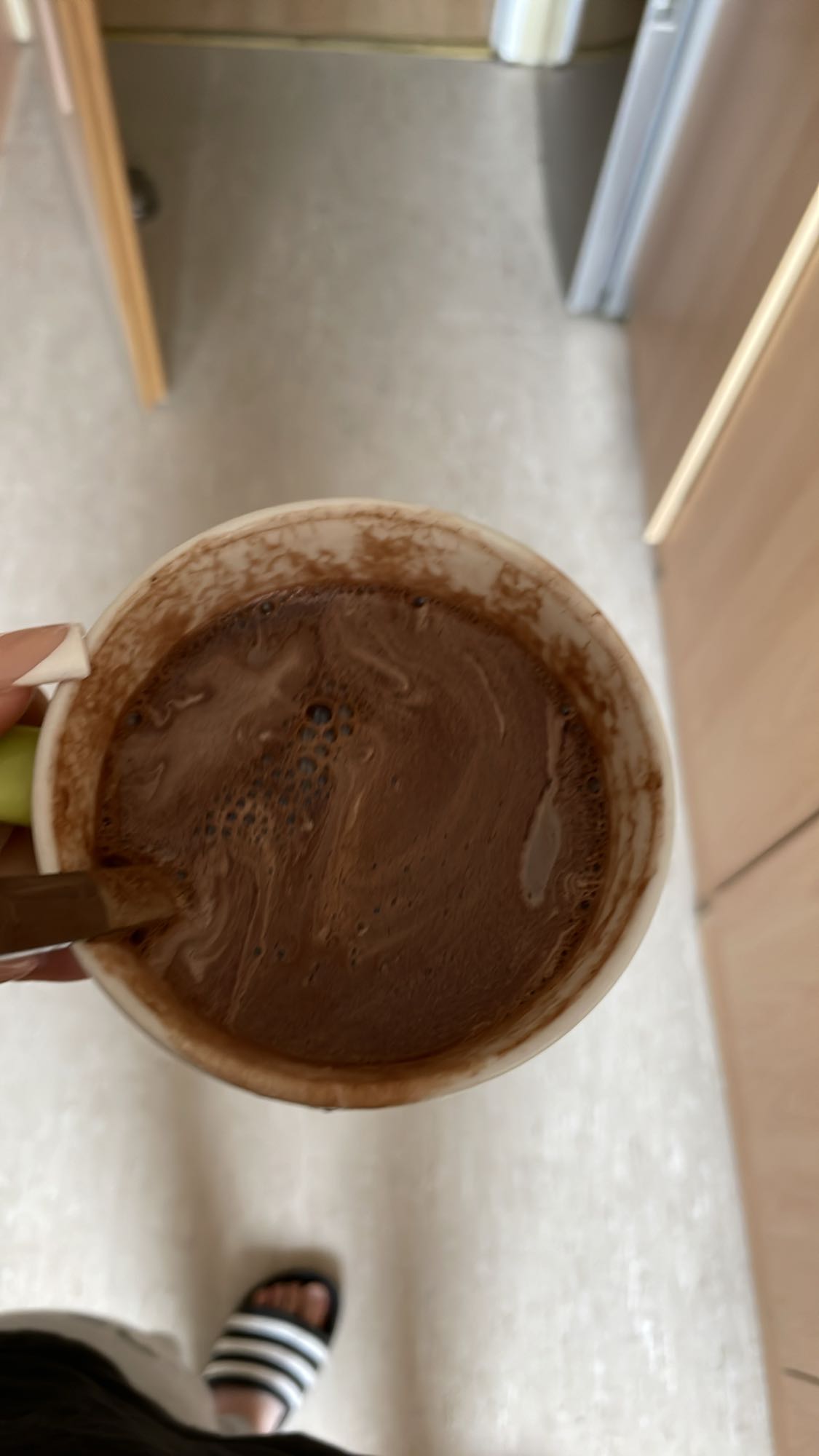 Tasse heiße Schokolade