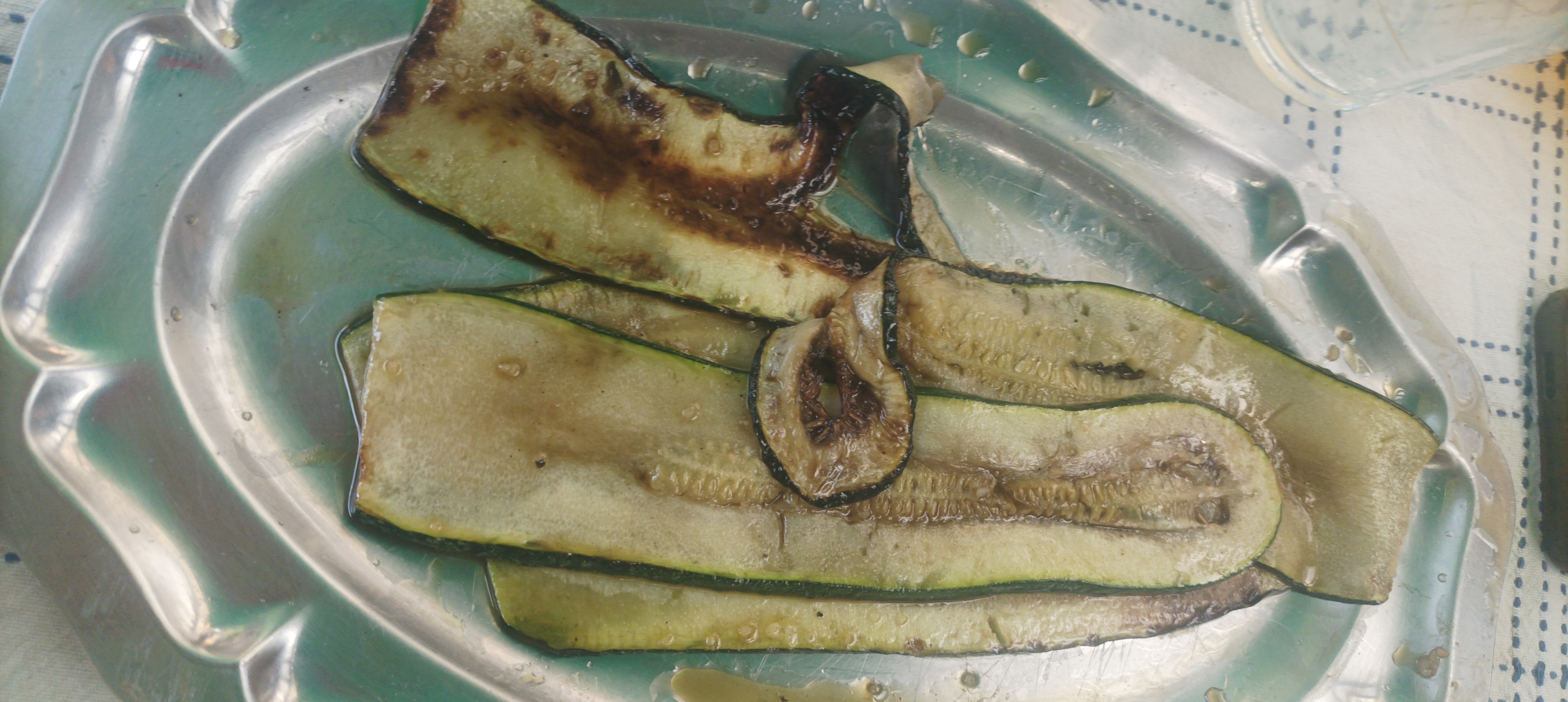 calabacín a la plancha