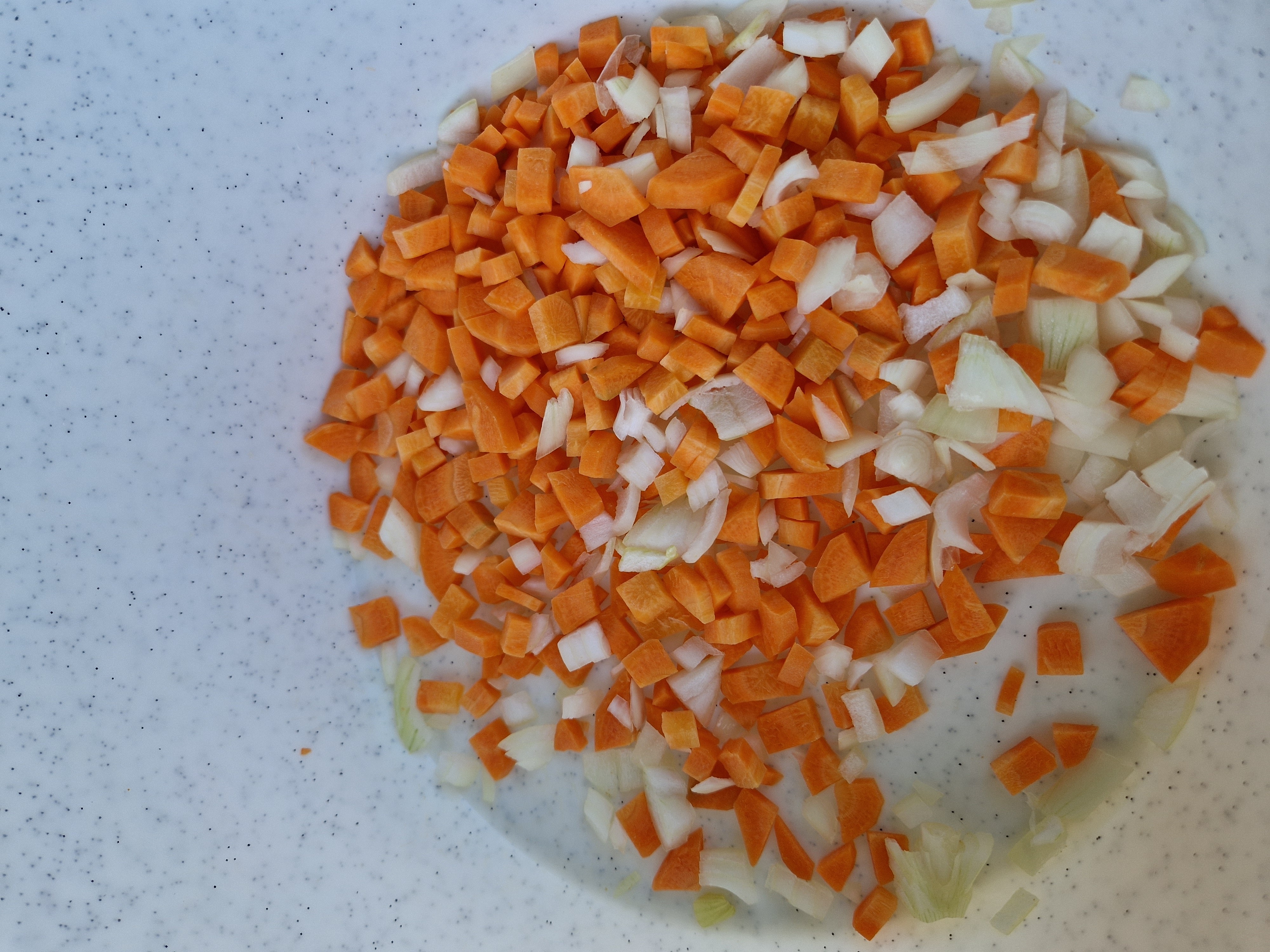 Chopped Carrot Onion Mix