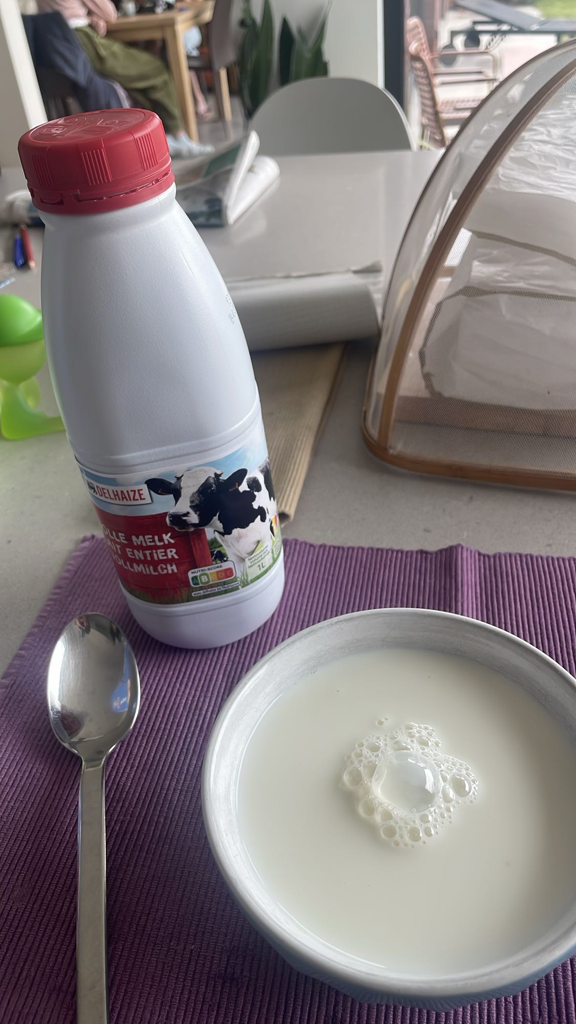 kom volle melk