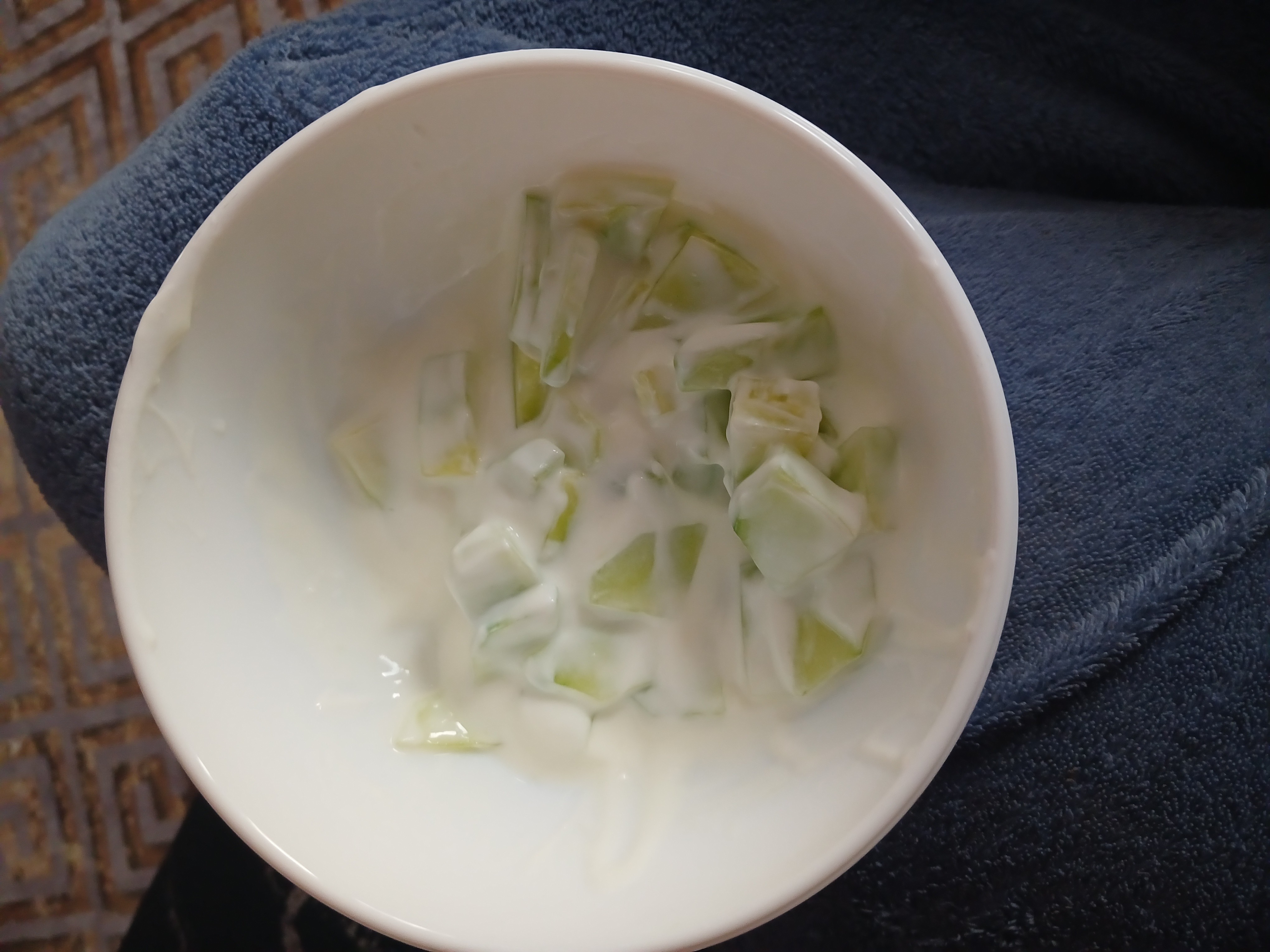 Cucumber Yogurt Bowl