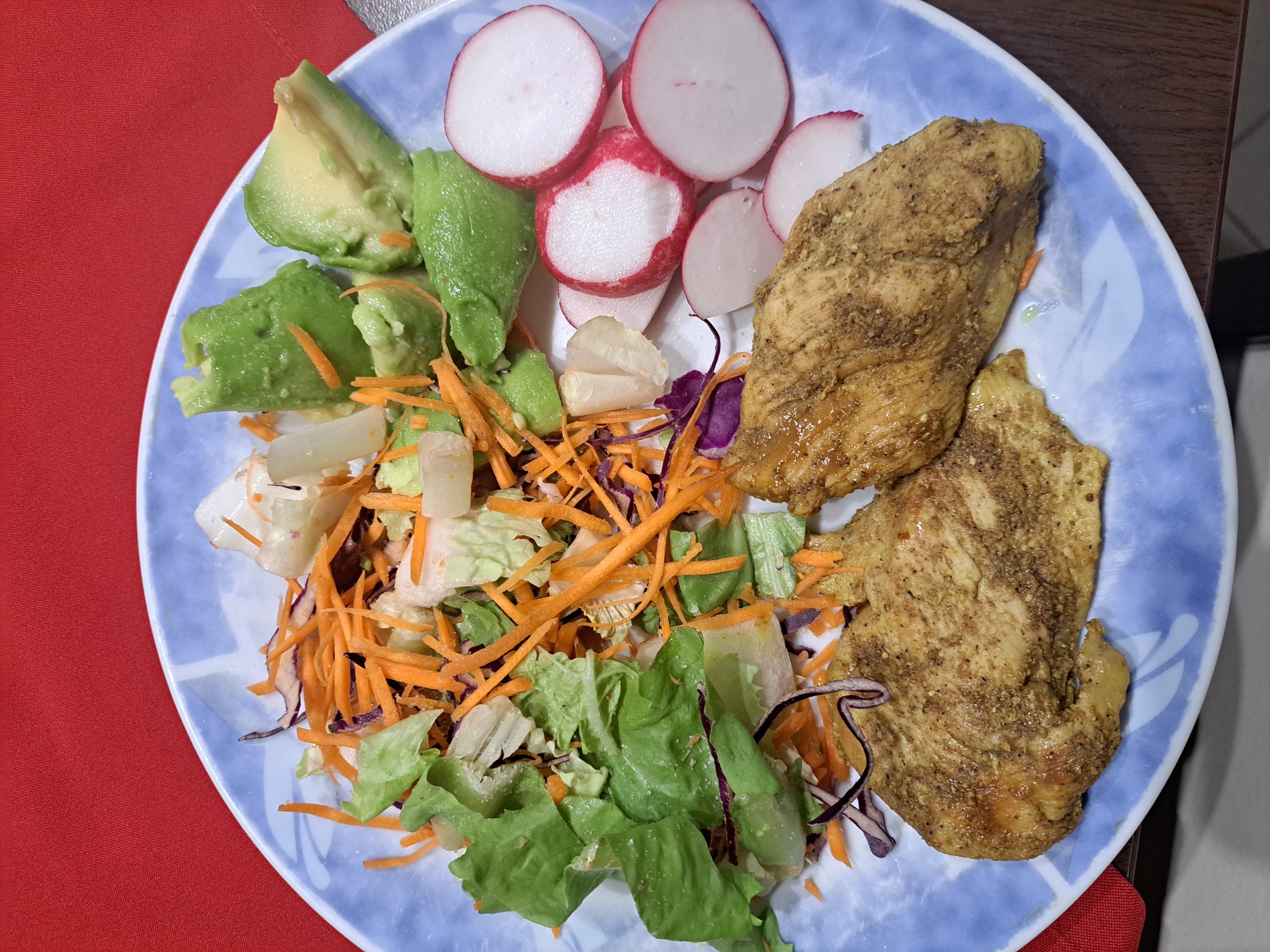 Grilled Chicken Salad Plate