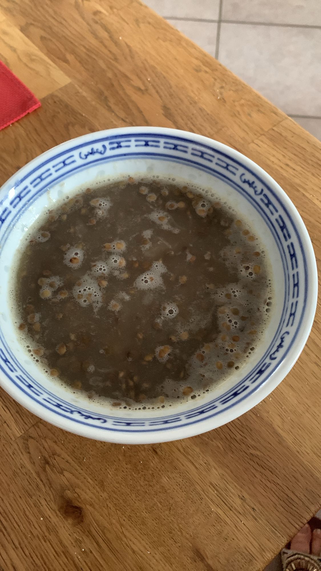 Soupe de lentilles