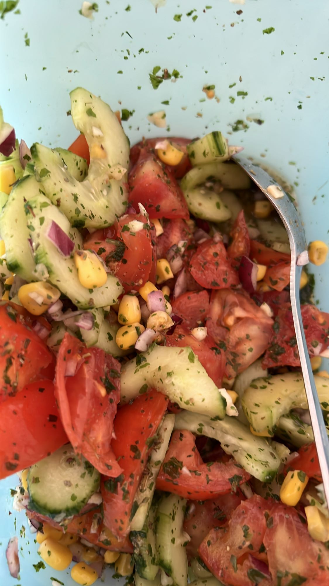 Salade fraîcheur légumes