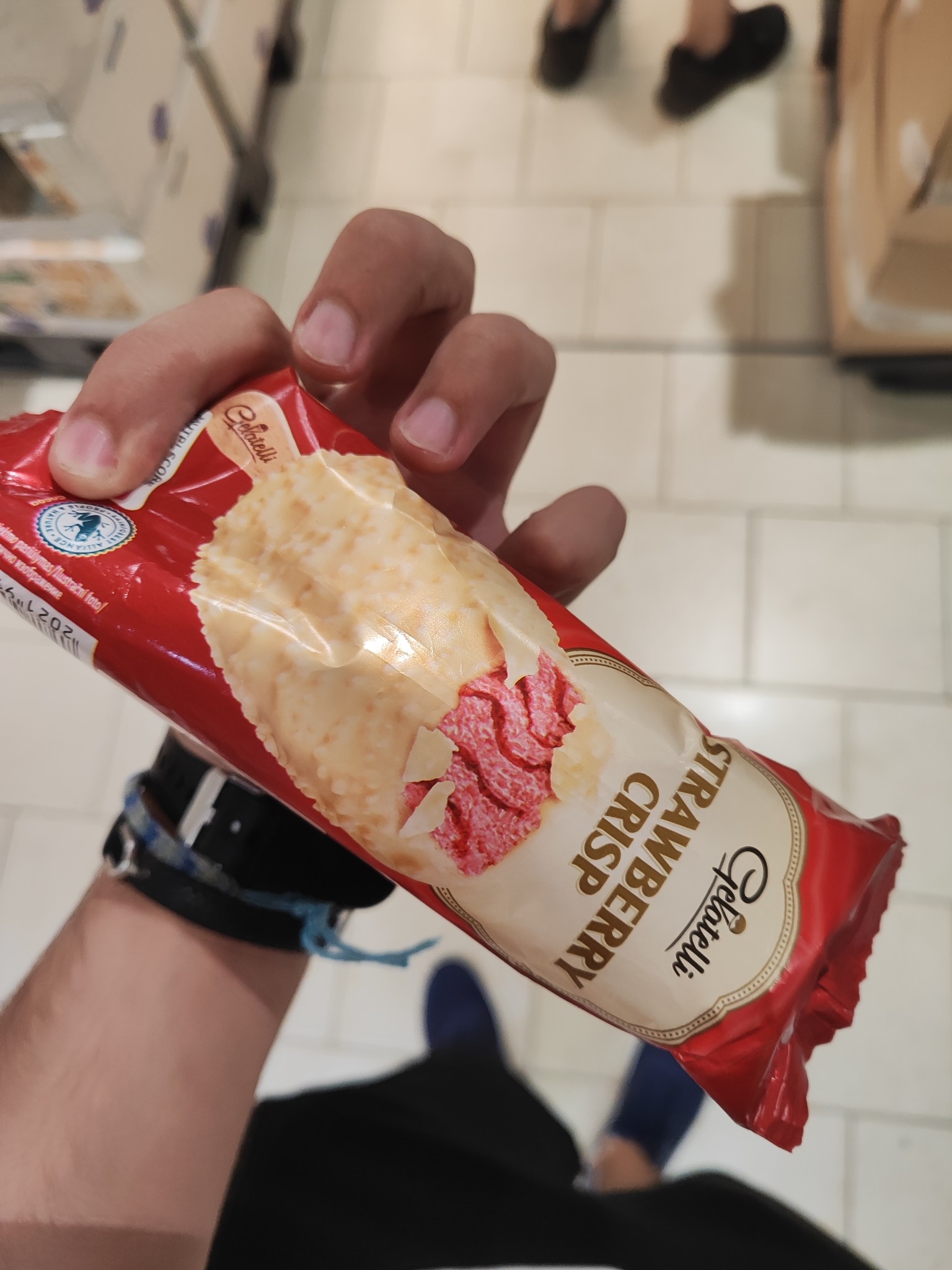 Strawberry Crisp Bar