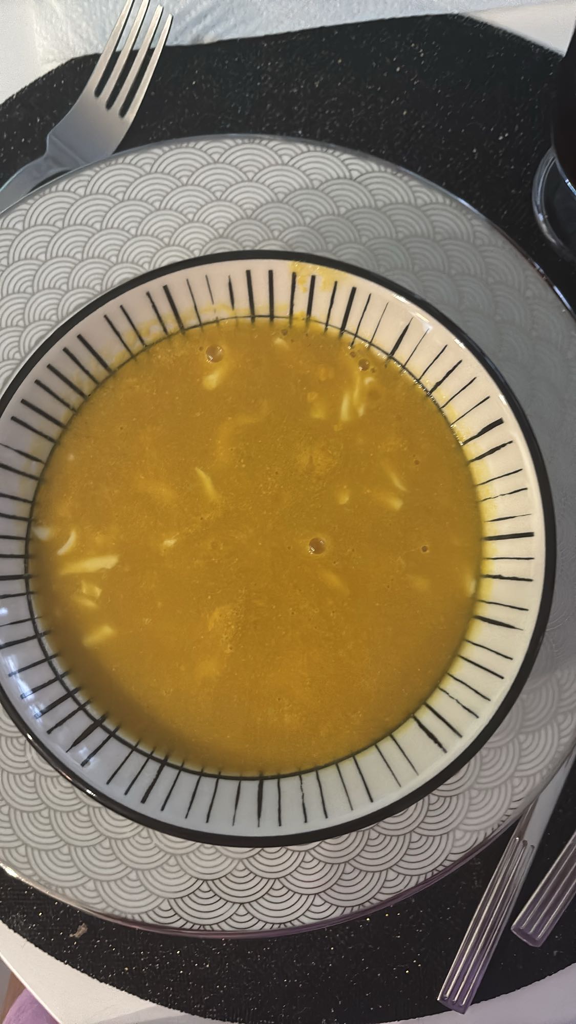 Soupe de légumes sans vermicelles
