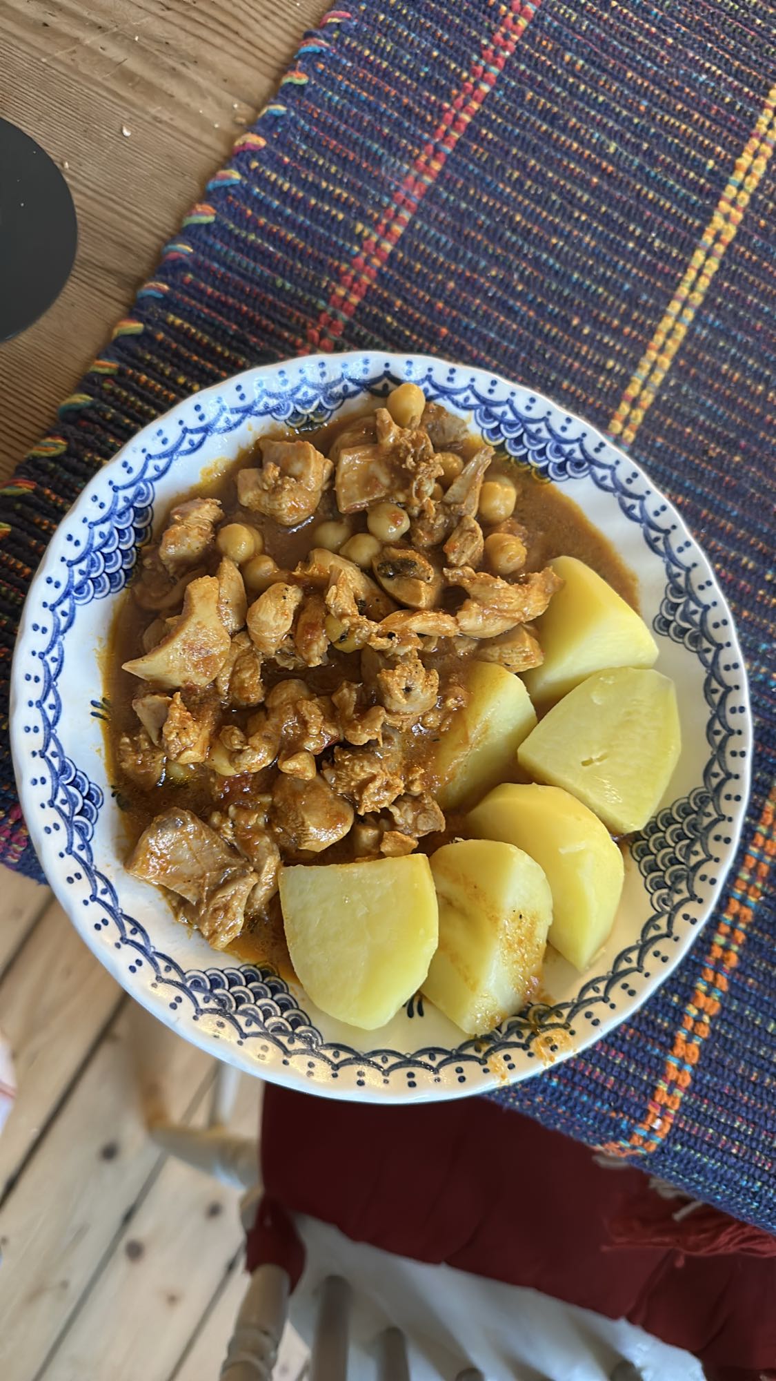 Kycklinggryta med potatis