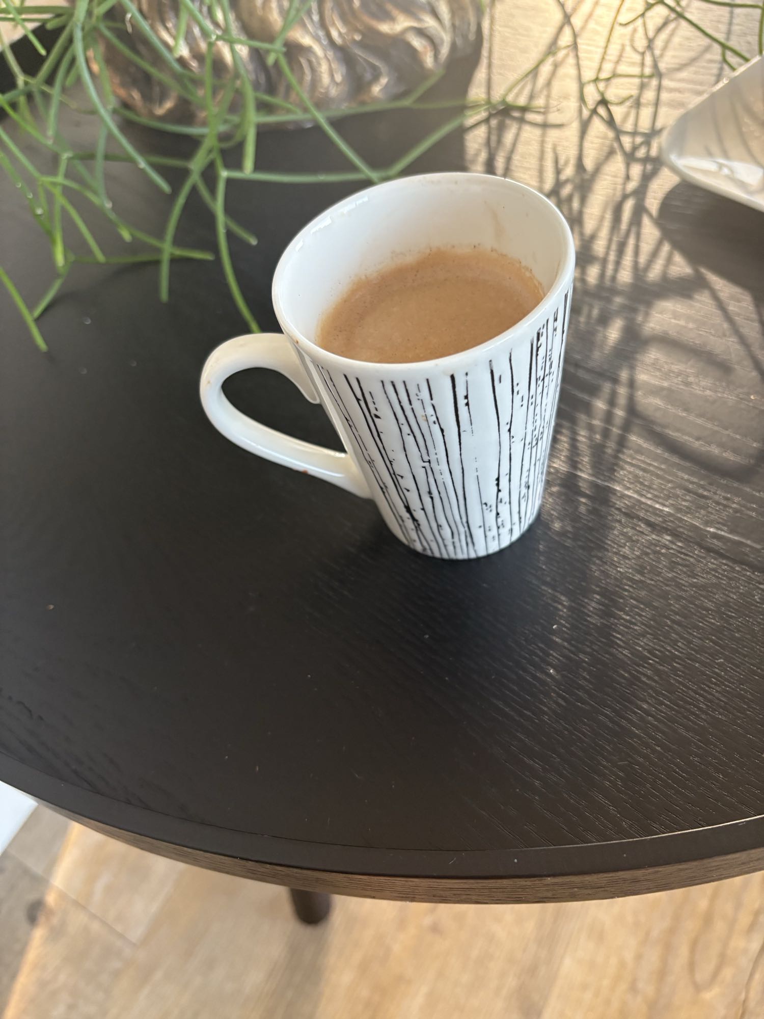 Kopje zwarte koffie