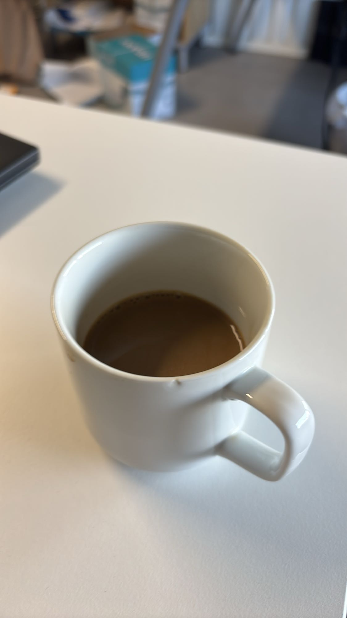 Kaffe med mjölk