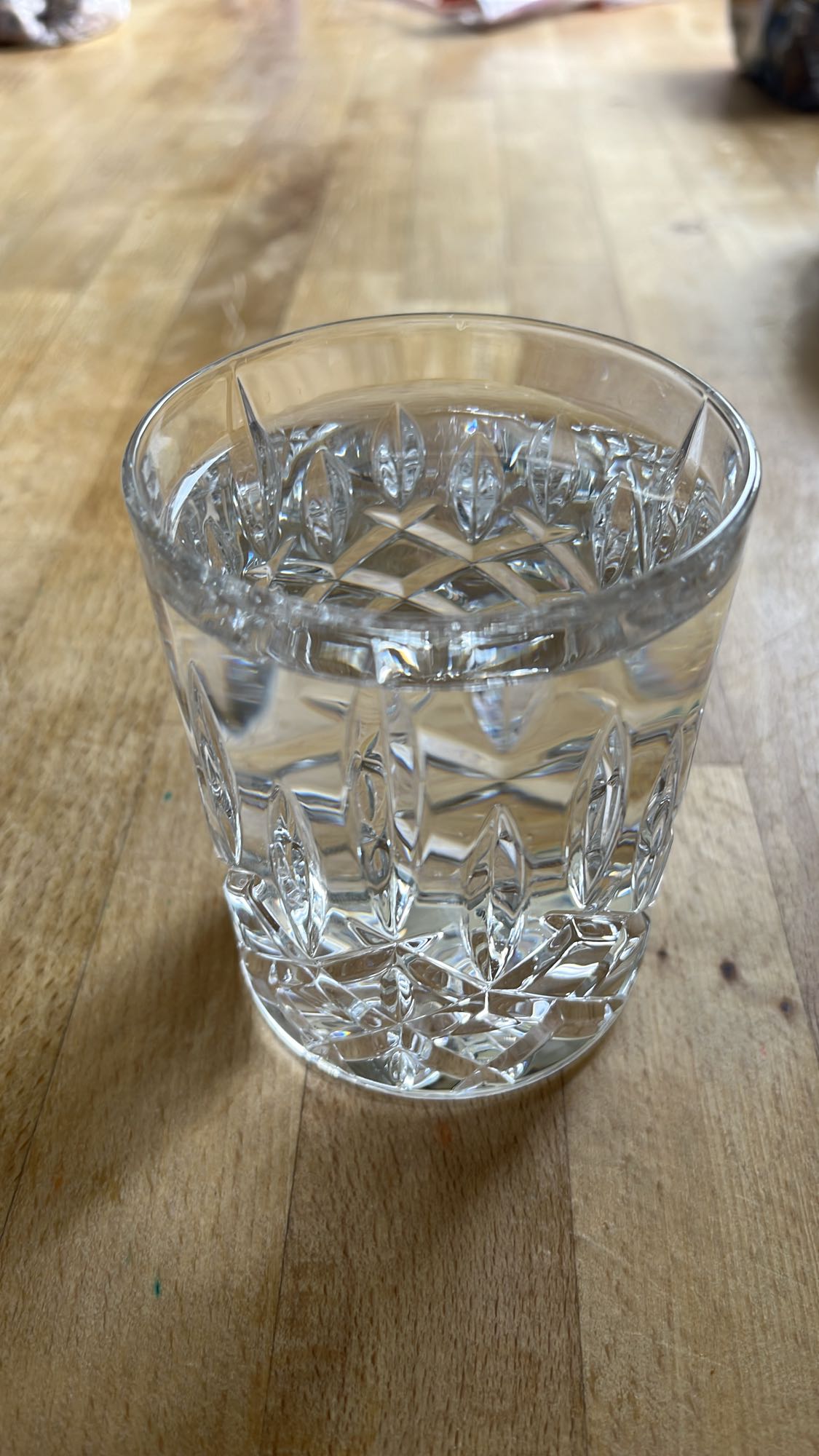Glas Wasser