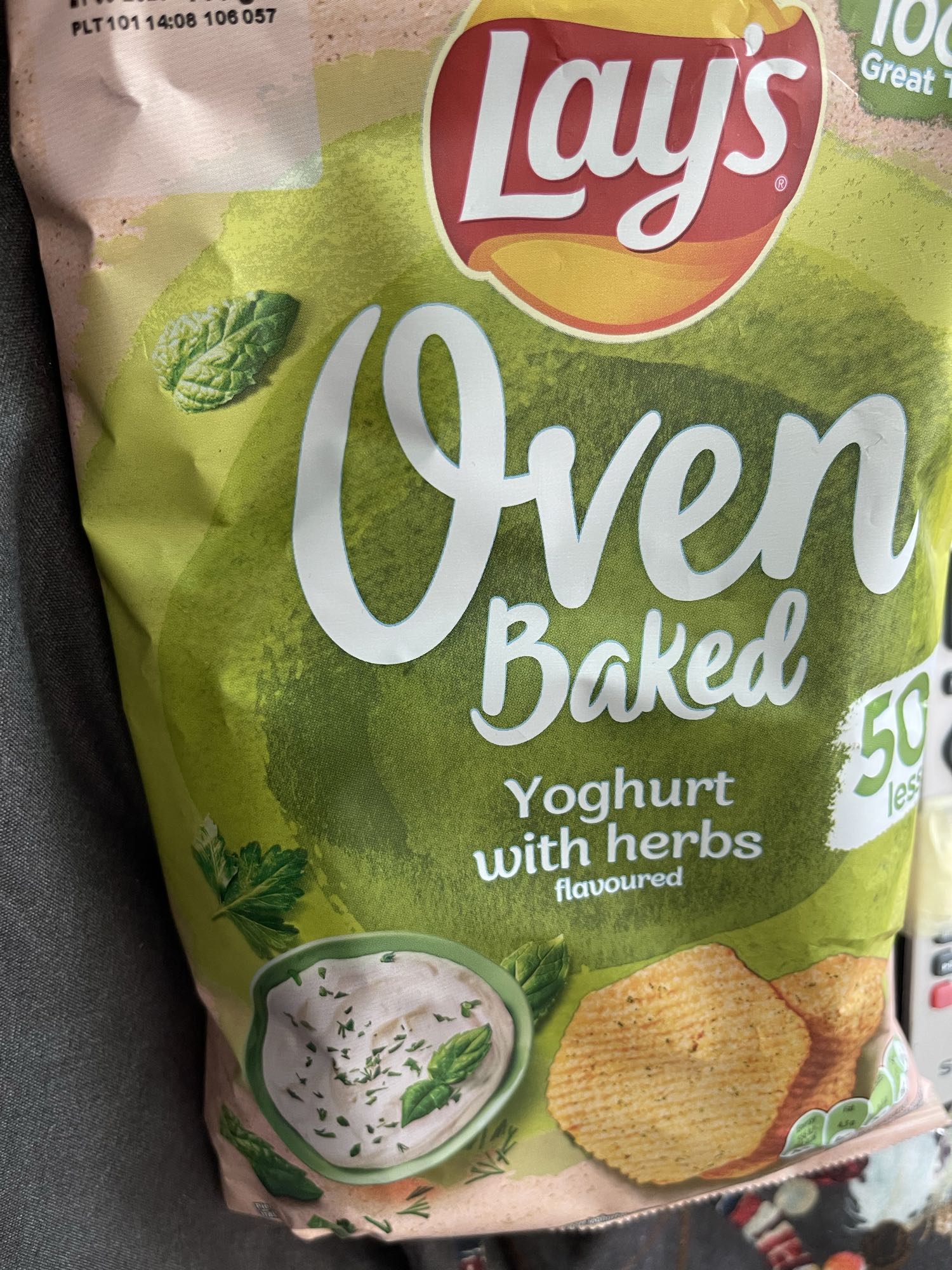 Lay's pieczone jogurt zioła