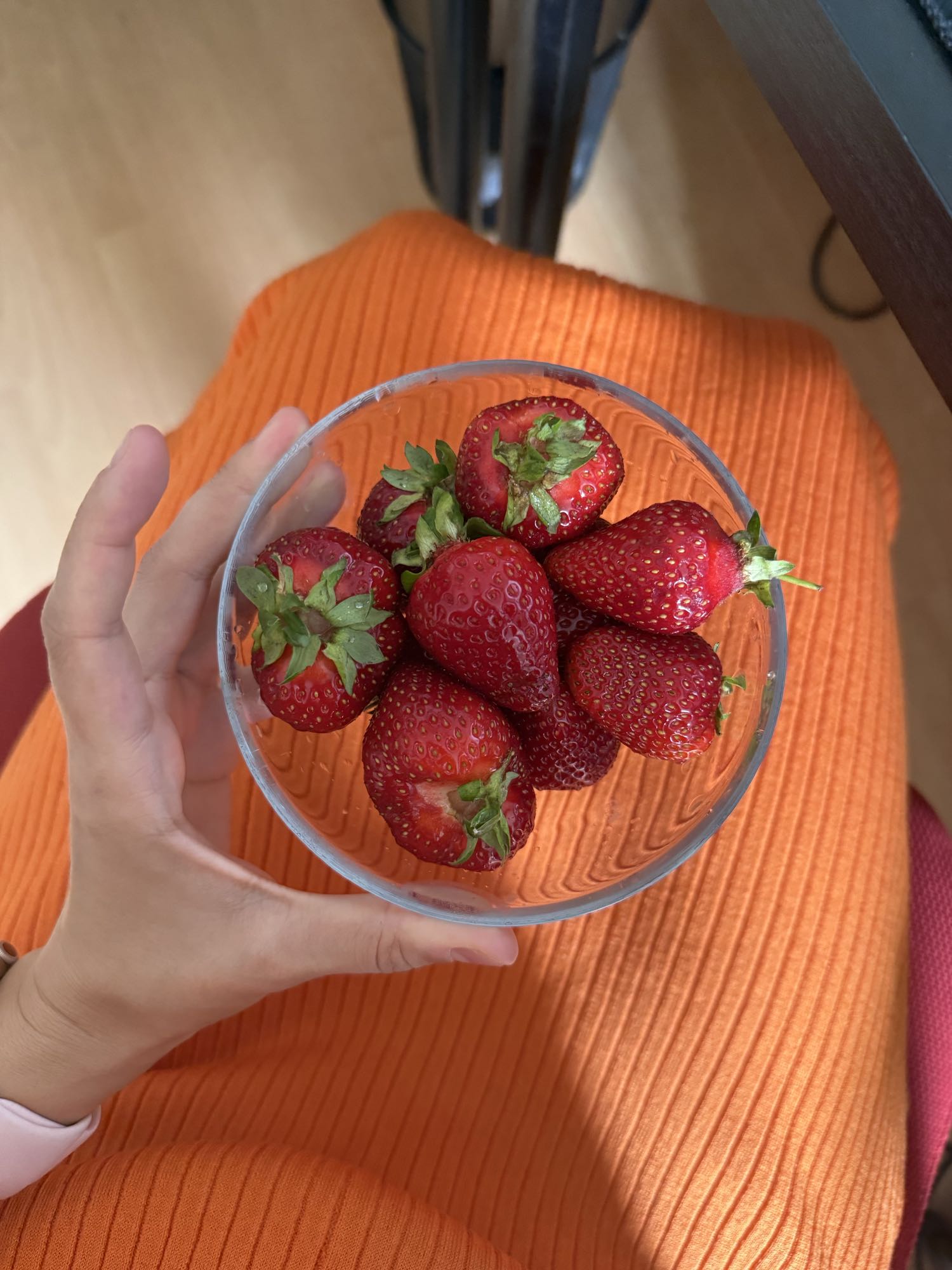 Fresh Strawberries Bowl