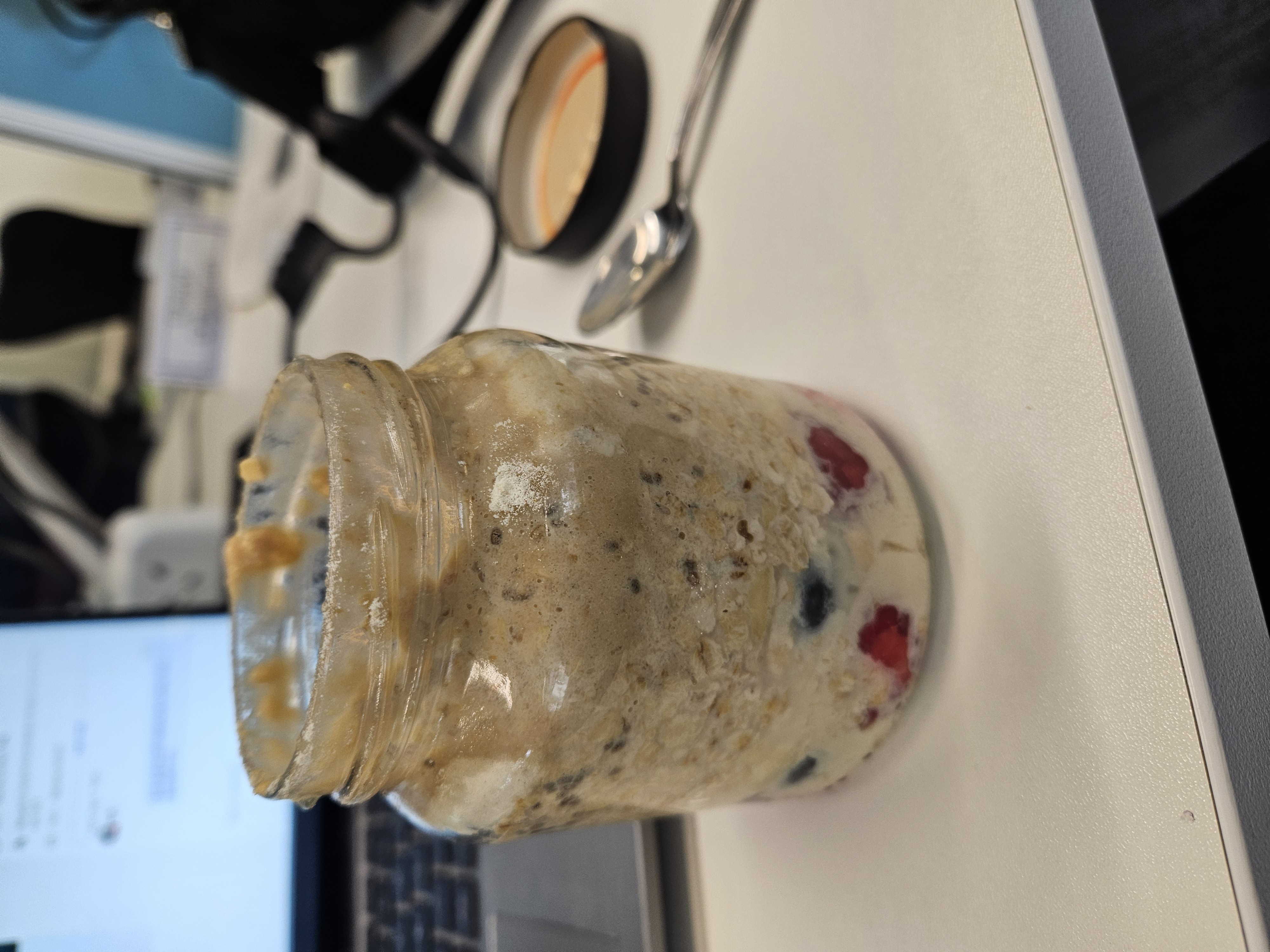 Overnight oats jar