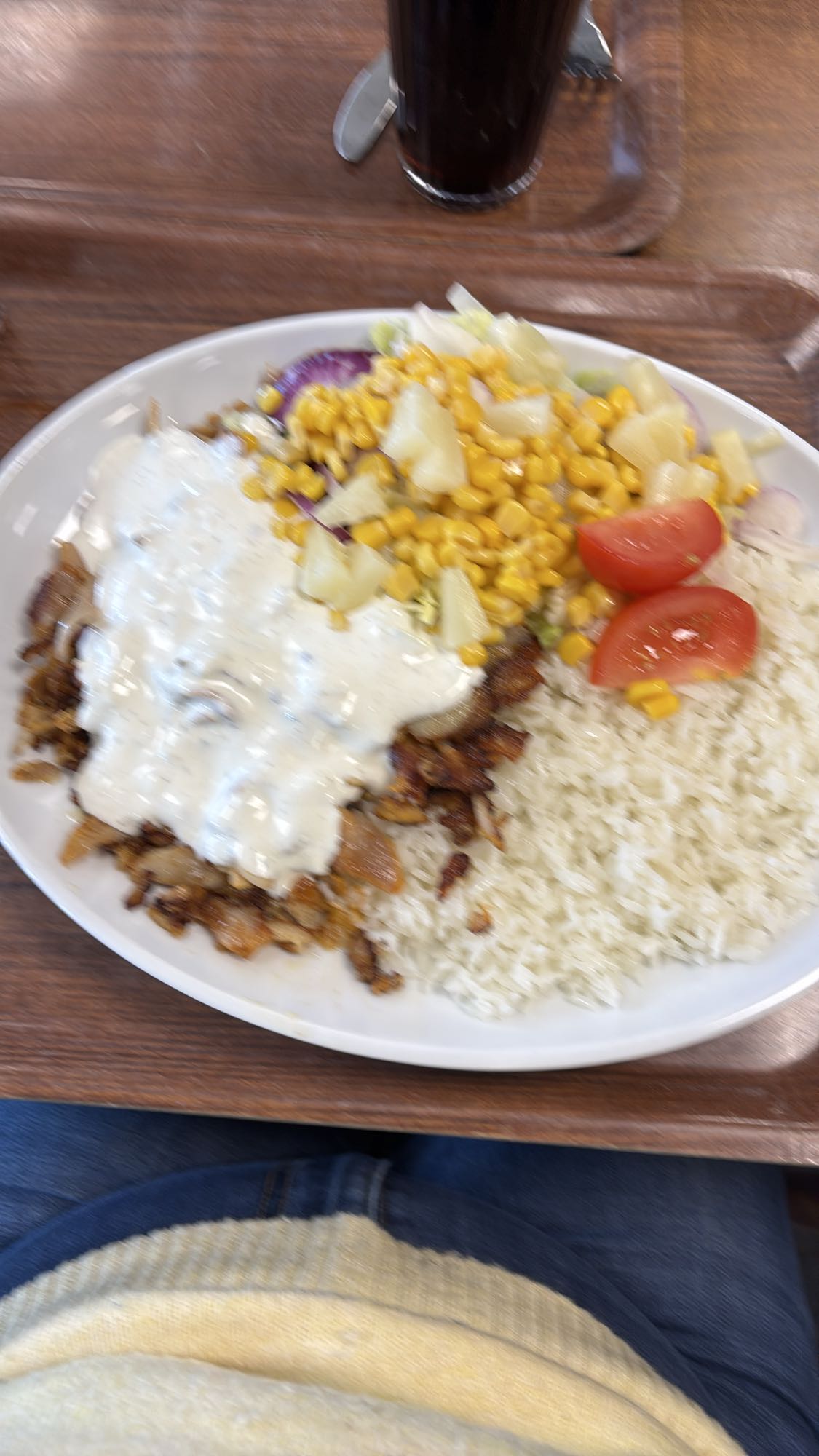 Kycklingtallrik med ris