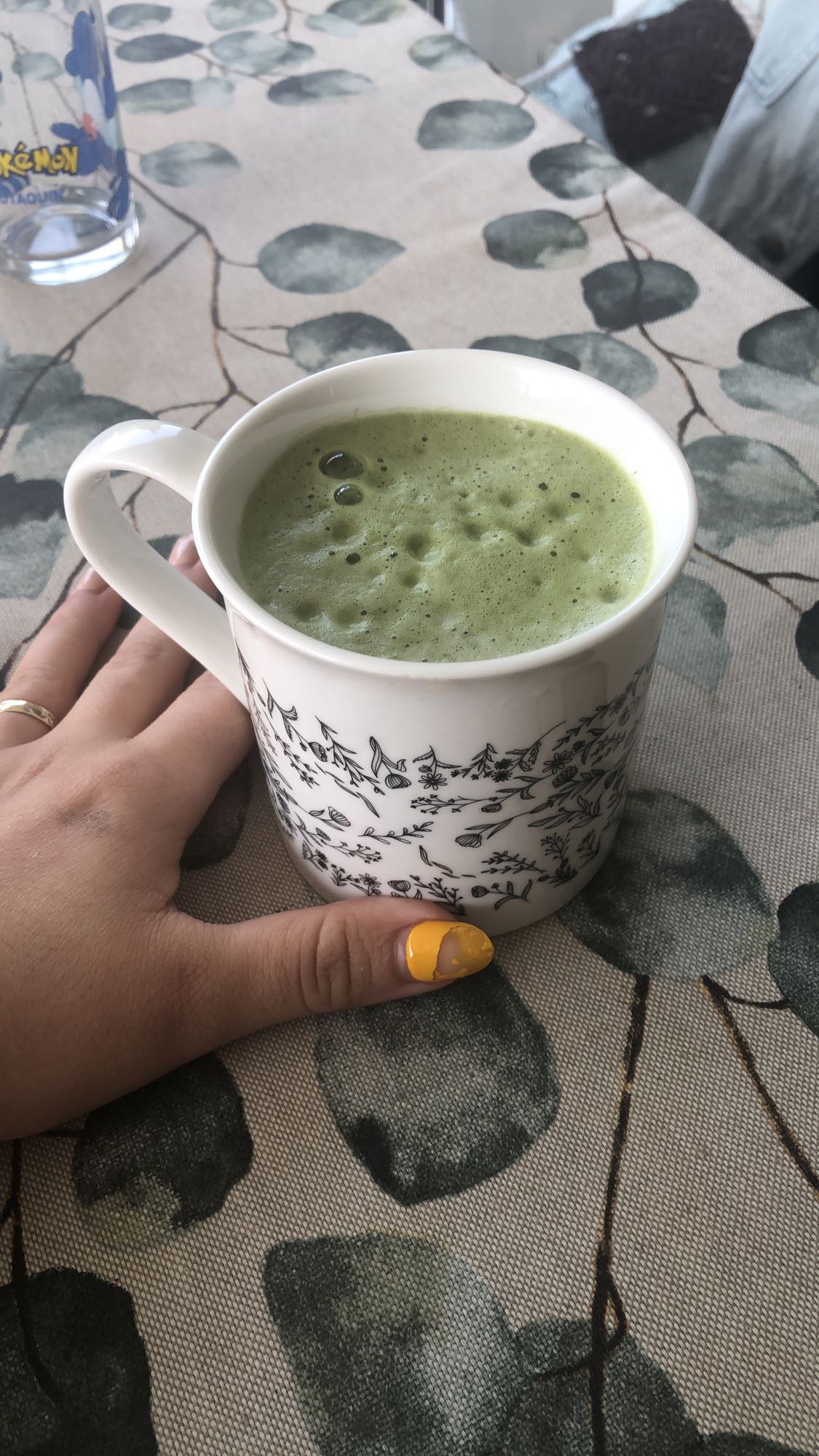 Matcha au lait