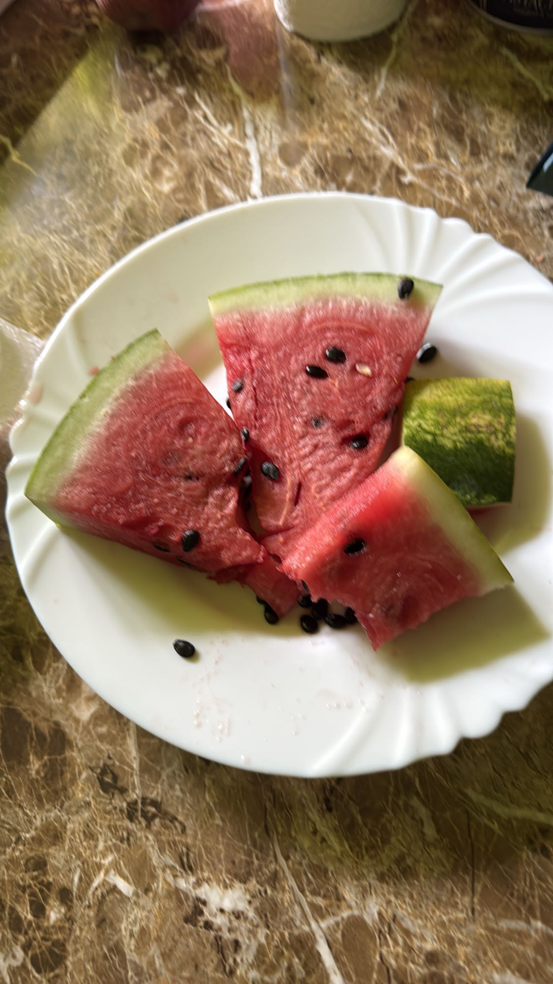 Felii de pepene roșu