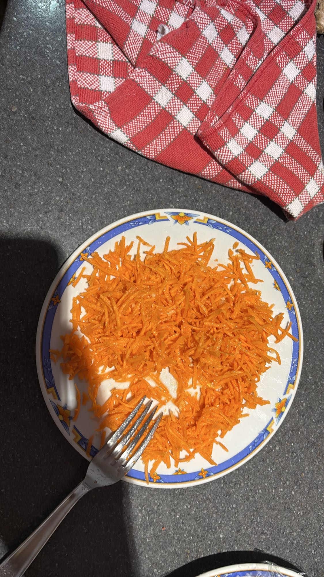 Carottes râpées